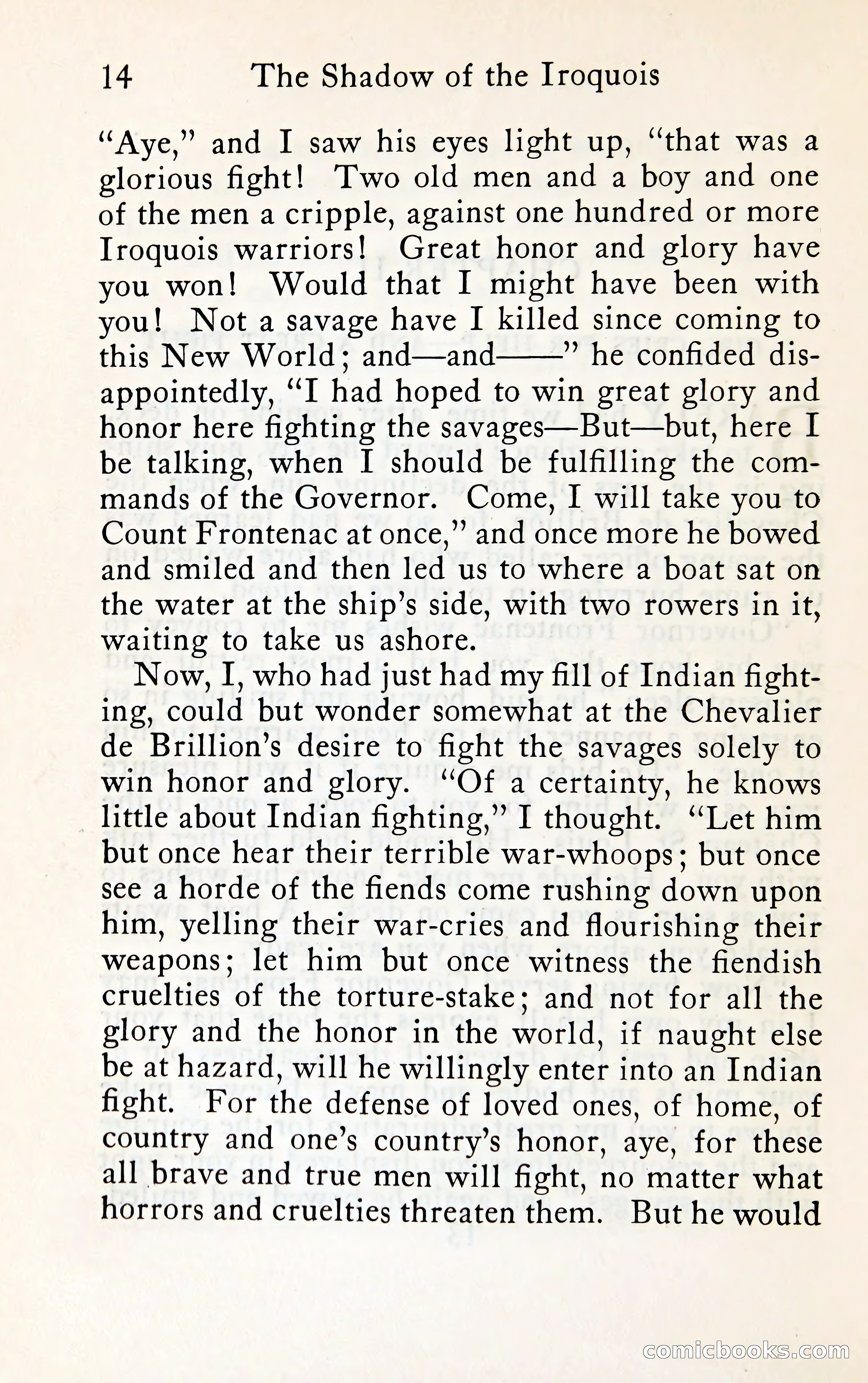 The Shadow of the Iroquois — page 31 of 399