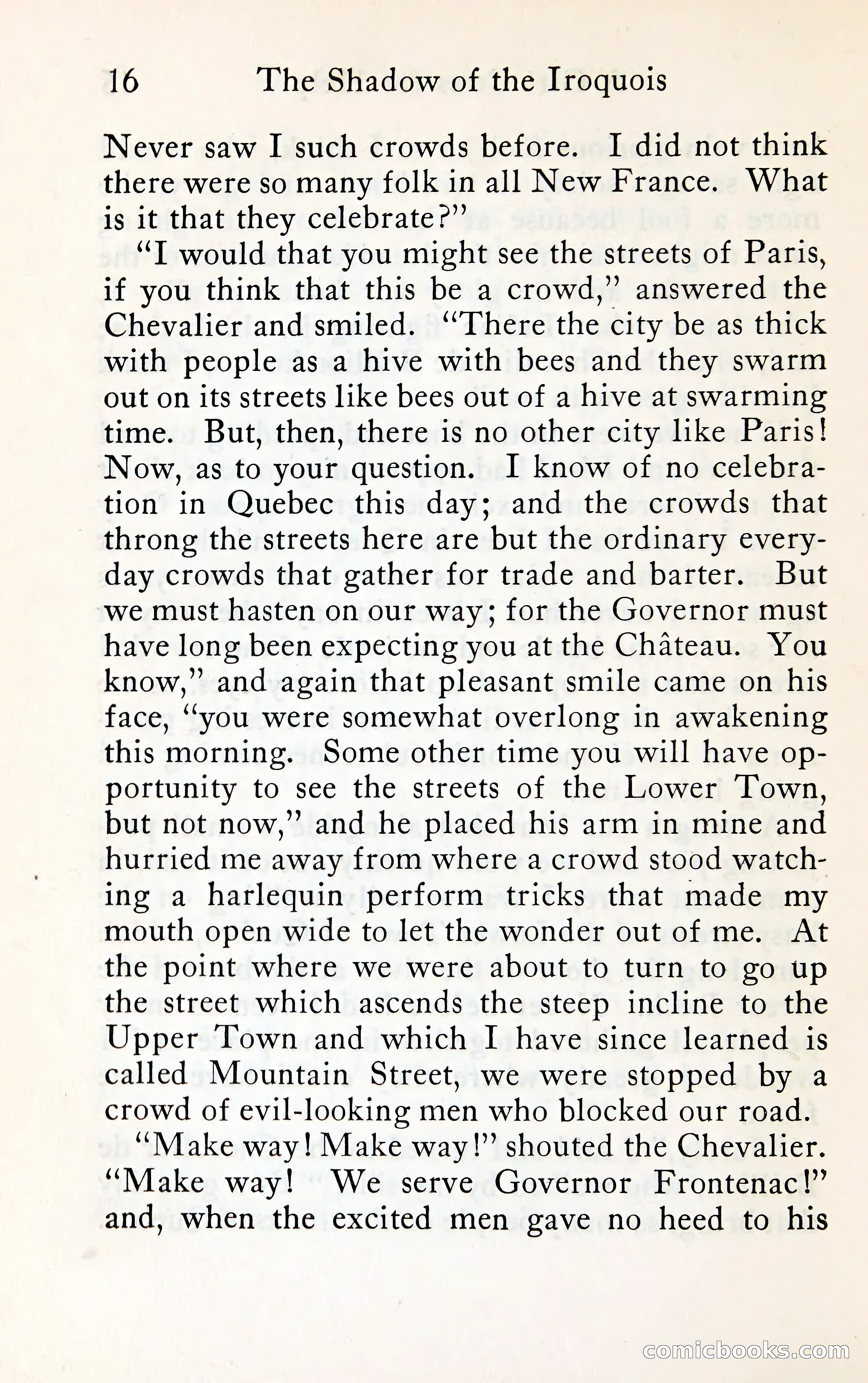 The Shadow of the Iroquois — page 33 of 399