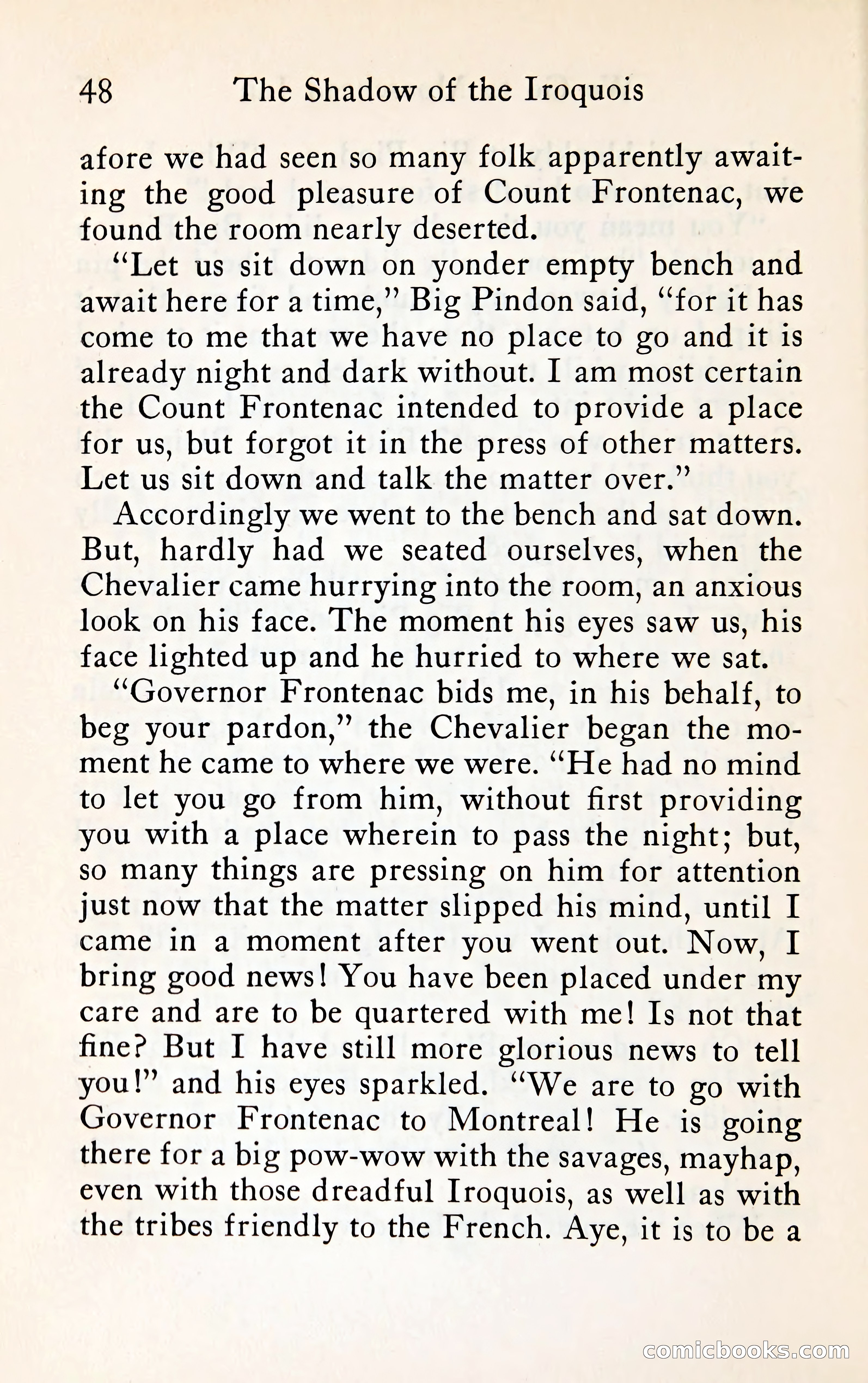 The Shadow of the Iroquois — page 67 of 399
