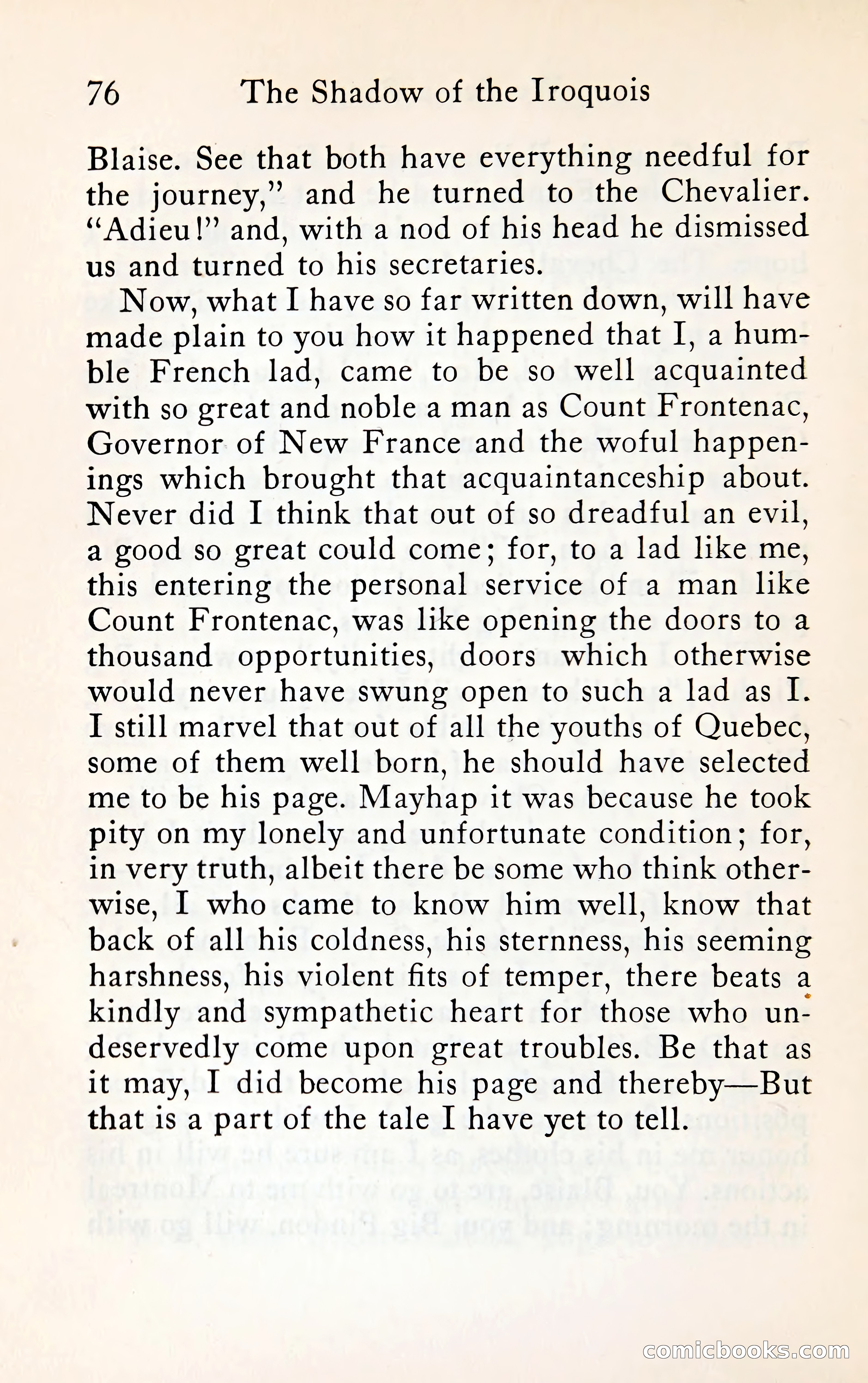 The Shadow of the Iroquois — page 95 of 399