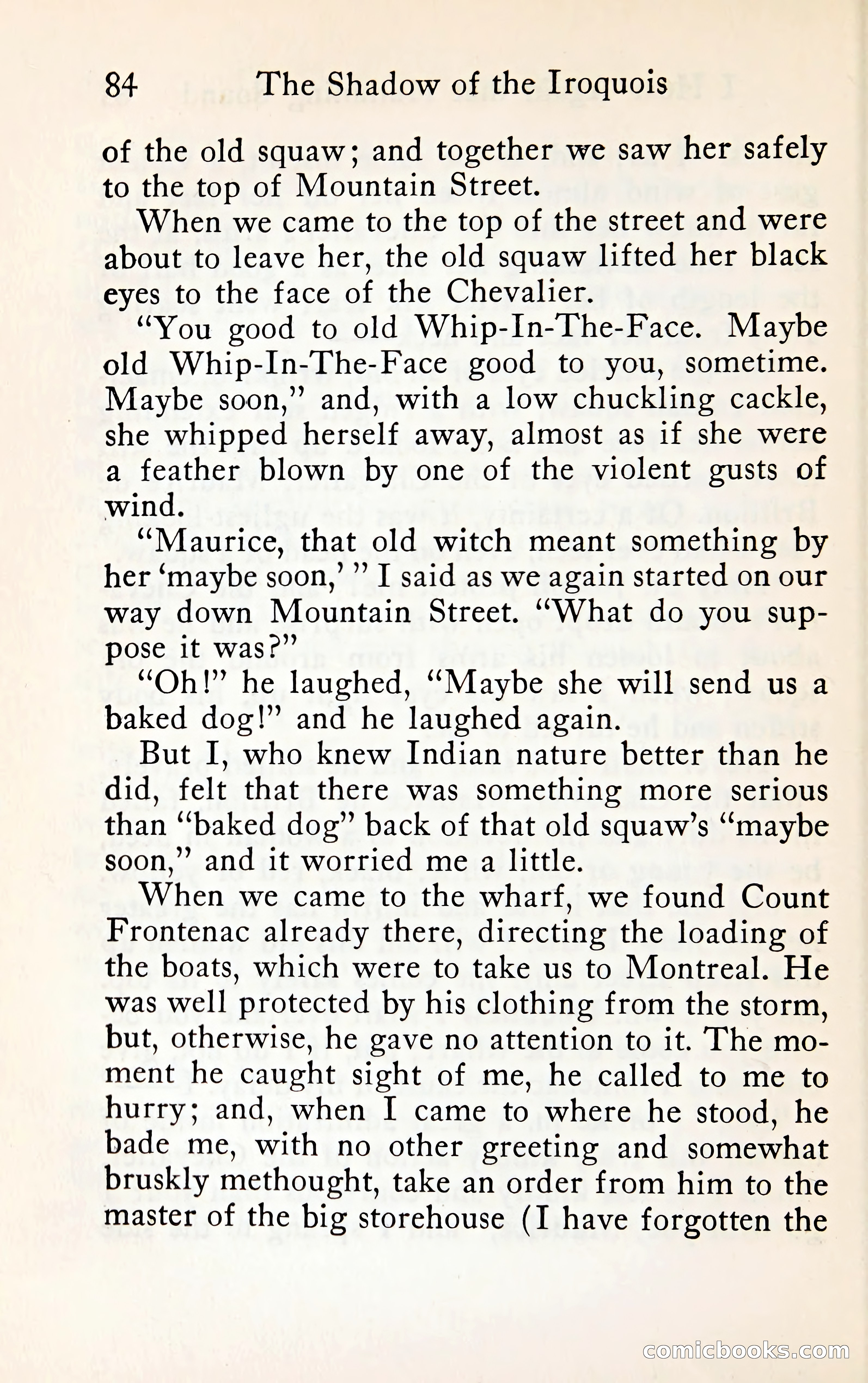 The Shadow of the Iroquois — page 103 of 399