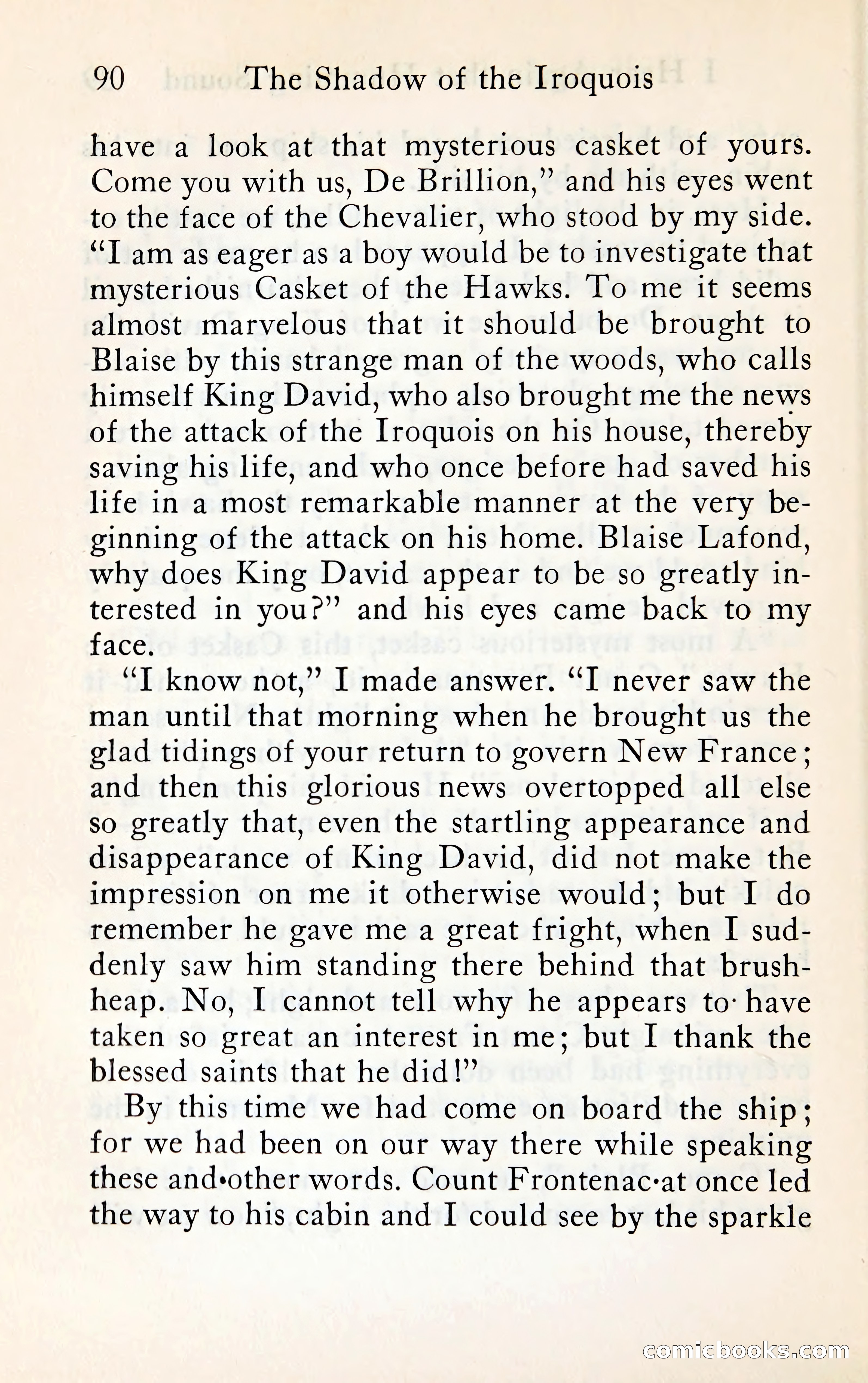 The Shadow of the Iroquois — page 109 of 399