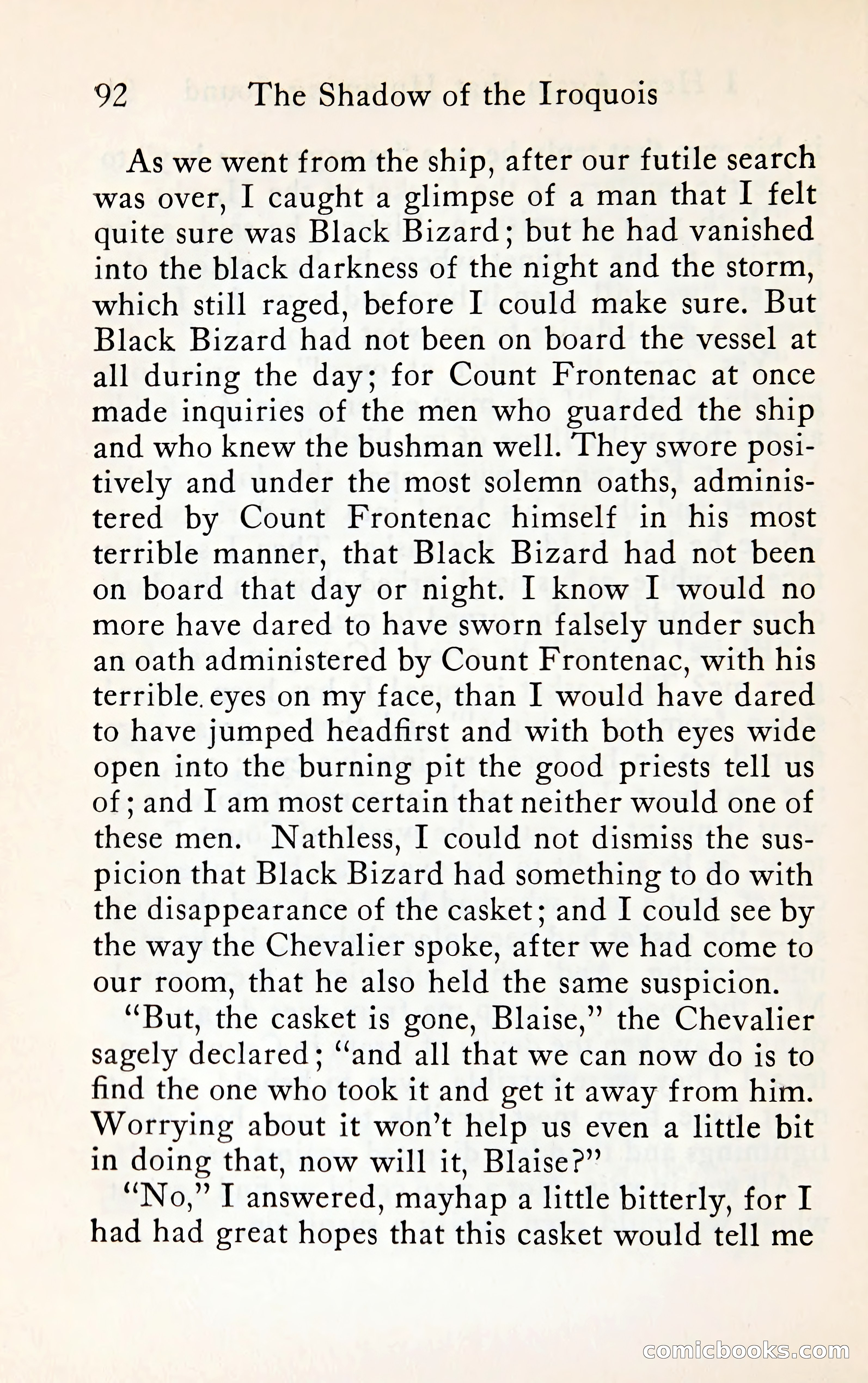 The Shadow of the Iroquois — page 111 of 399