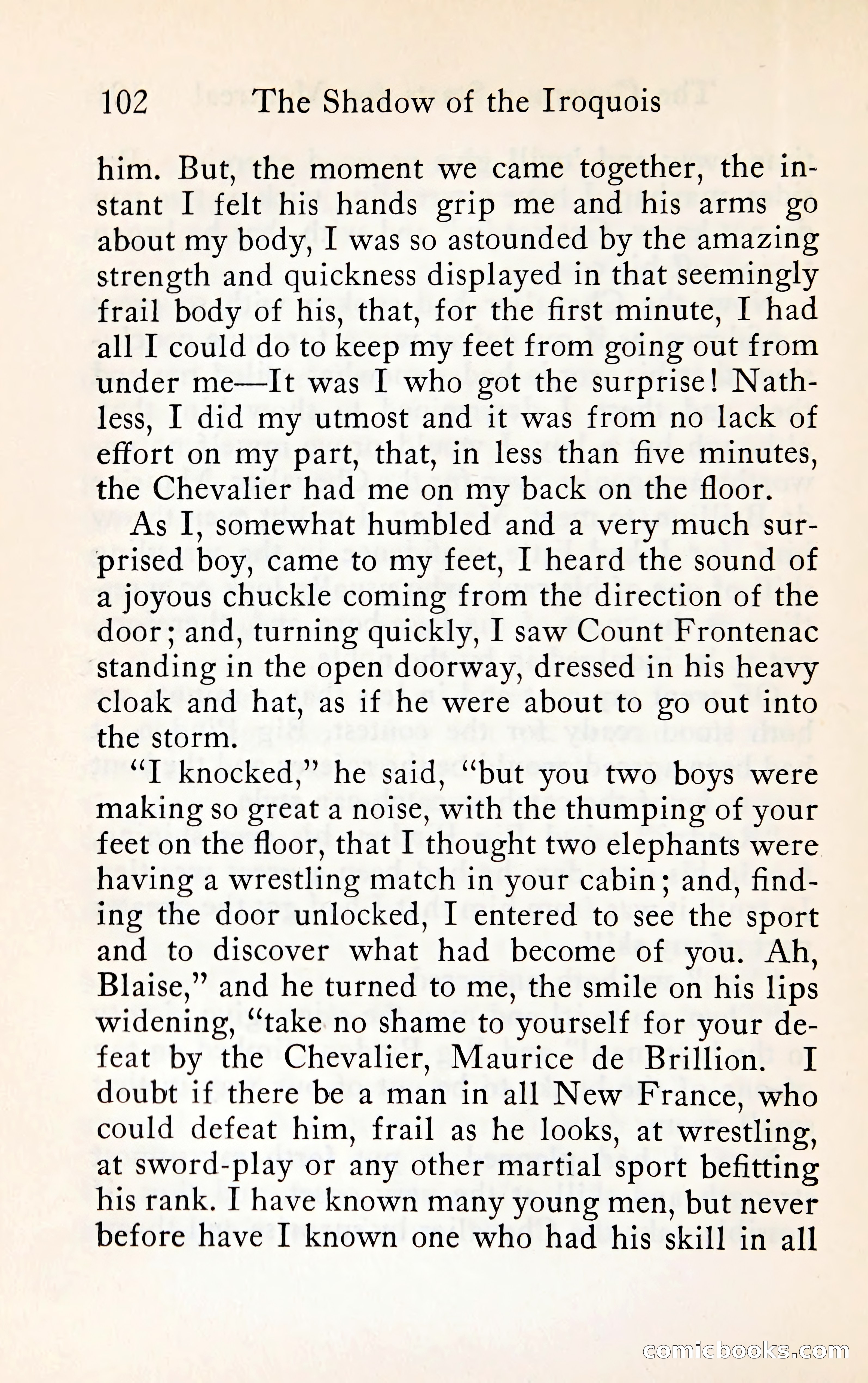 The Shadow of the Iroquois — page 121 of 399