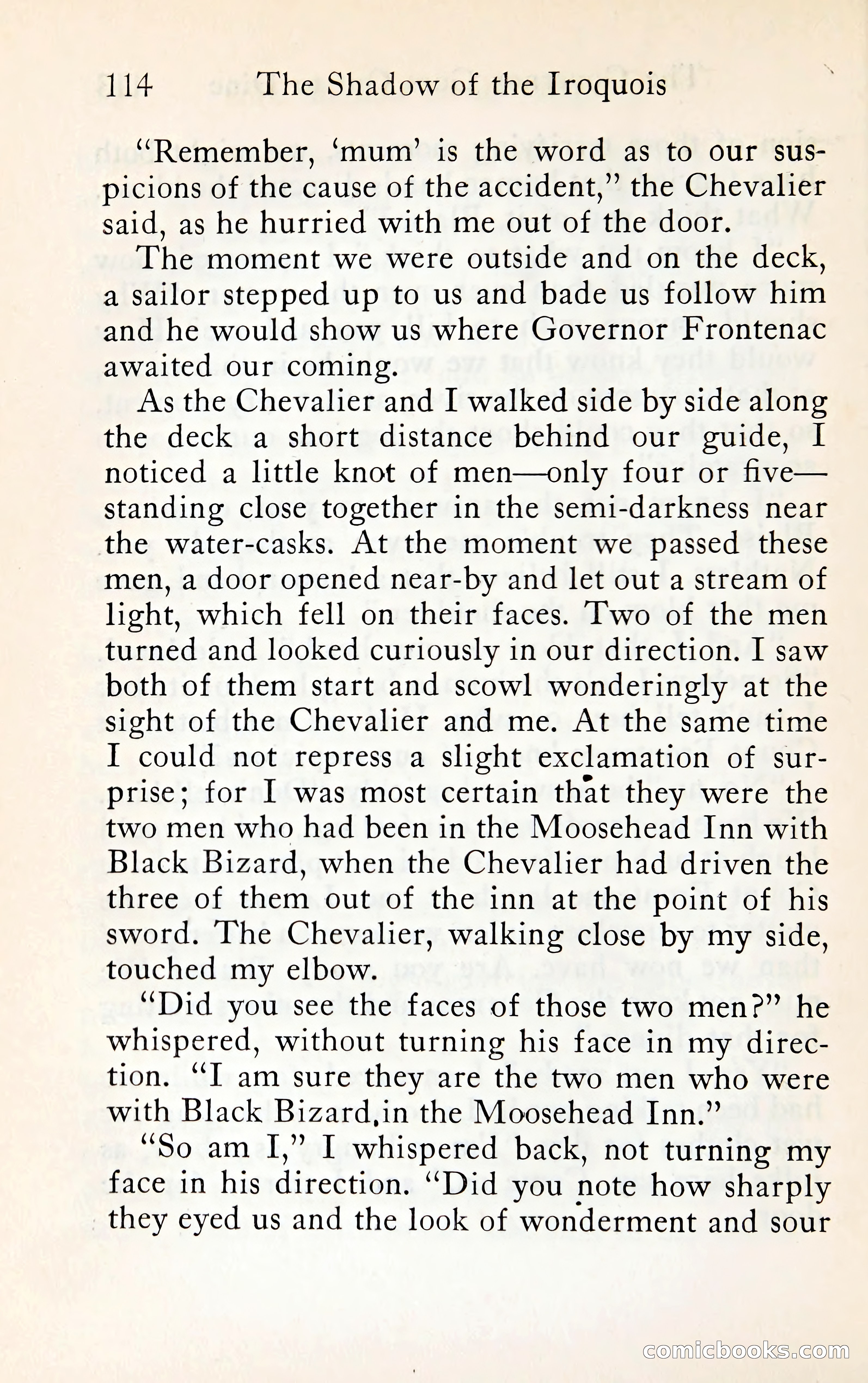 The Shadow of the Iroquois — page 133 of 399
