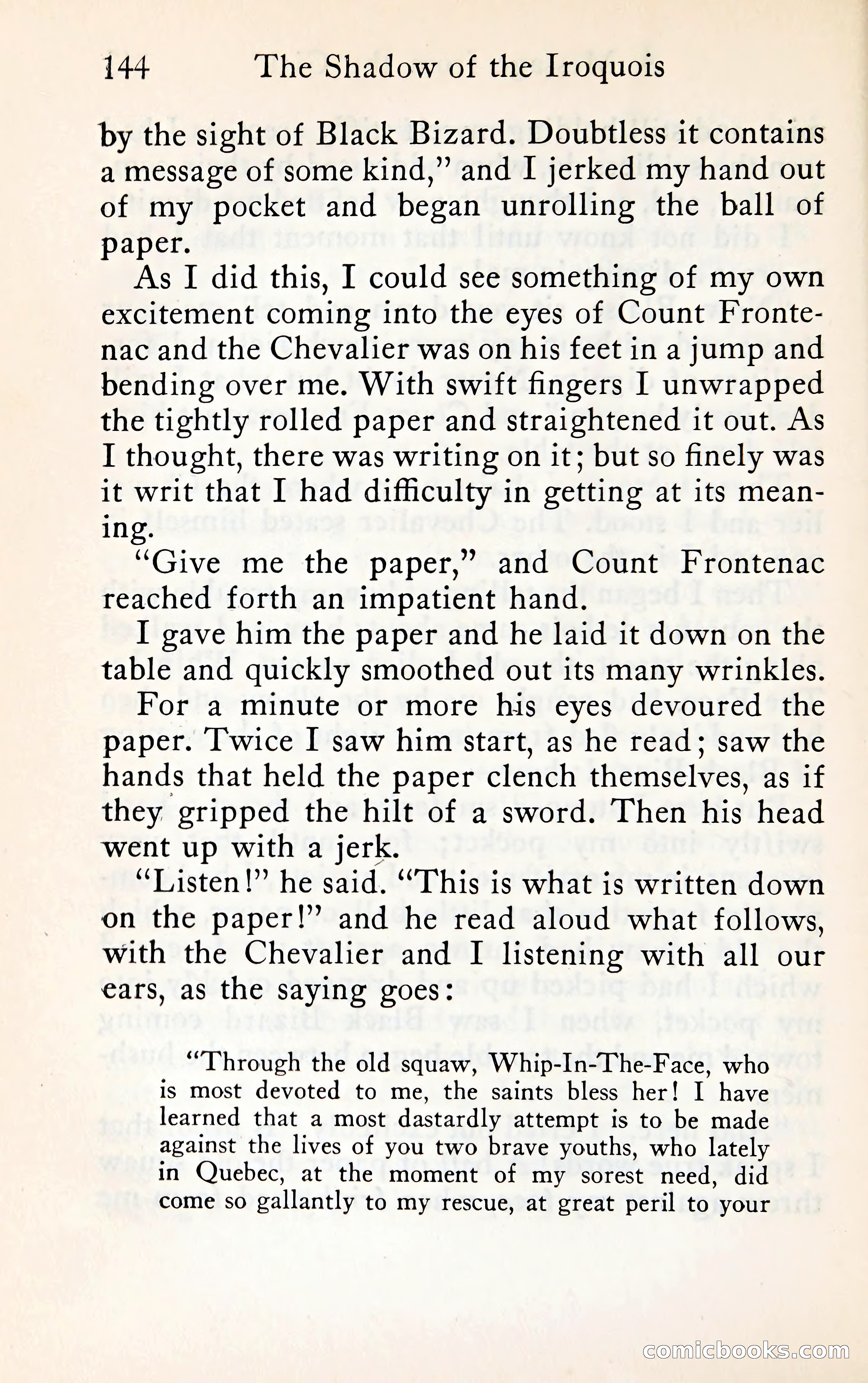 The Shadow of the Iroquois — page 163 of 399