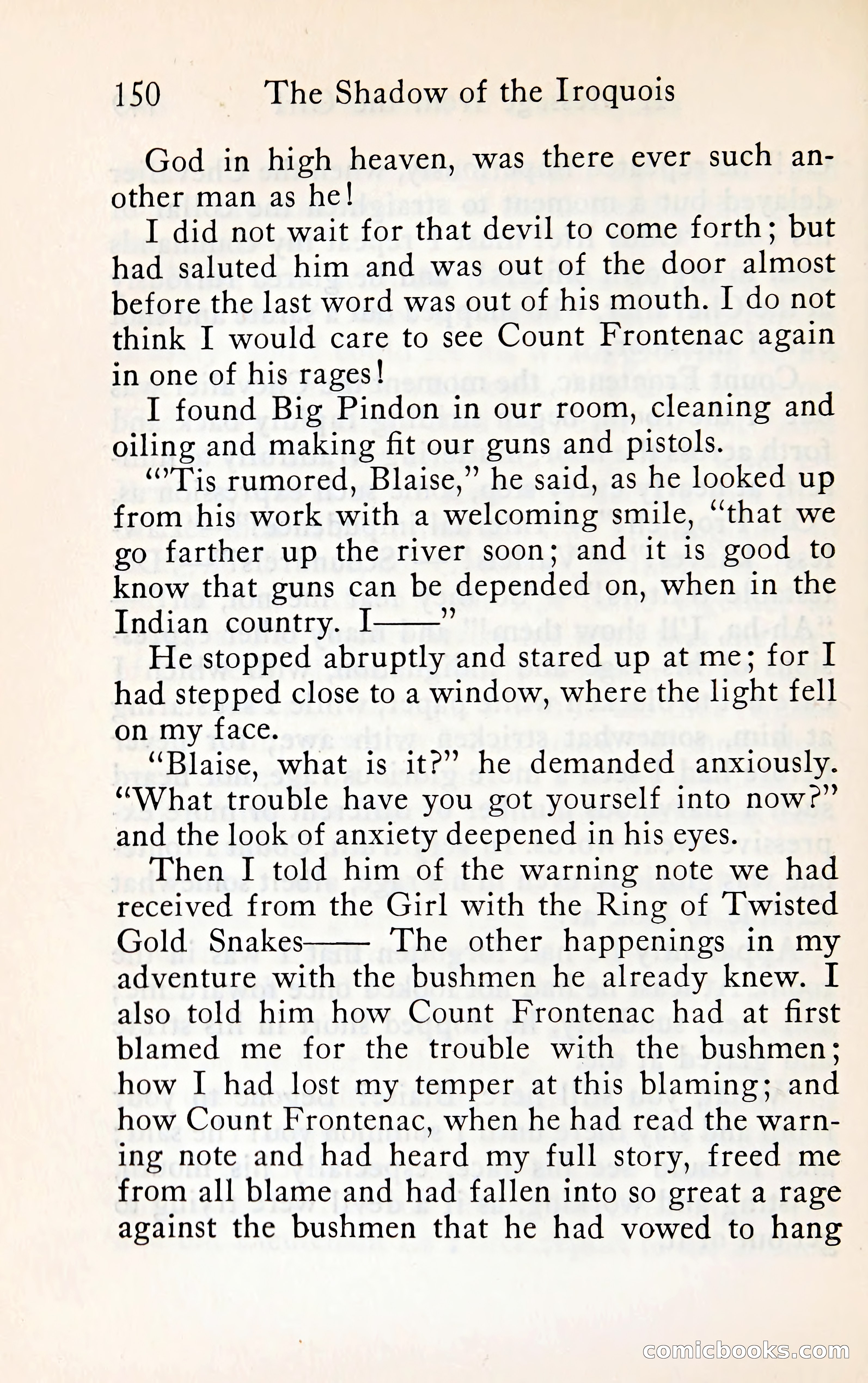 The Shadow of the Iroquois — page 169 of 399