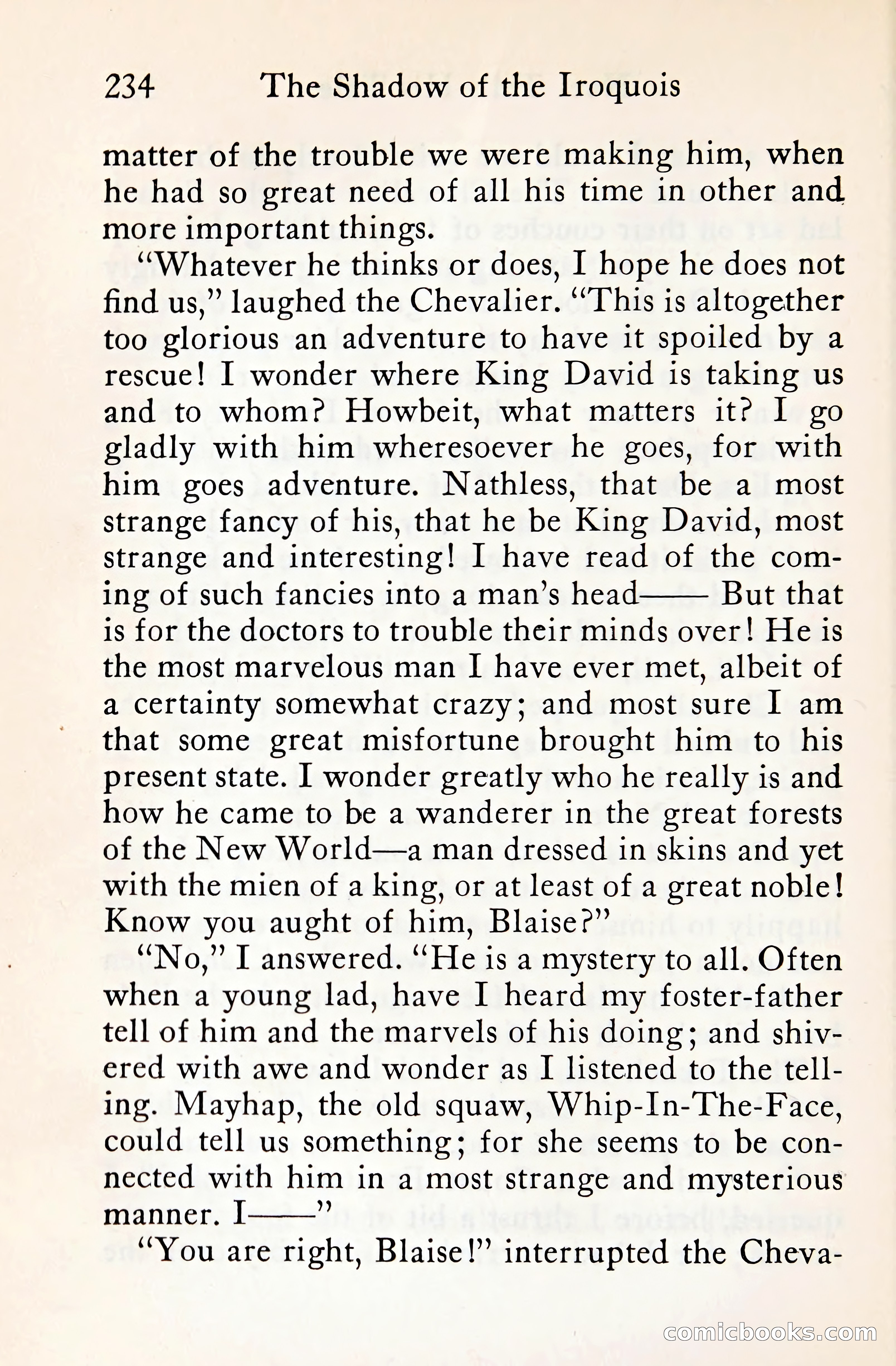 The Shadow of the Iroquois — page 255 of 399