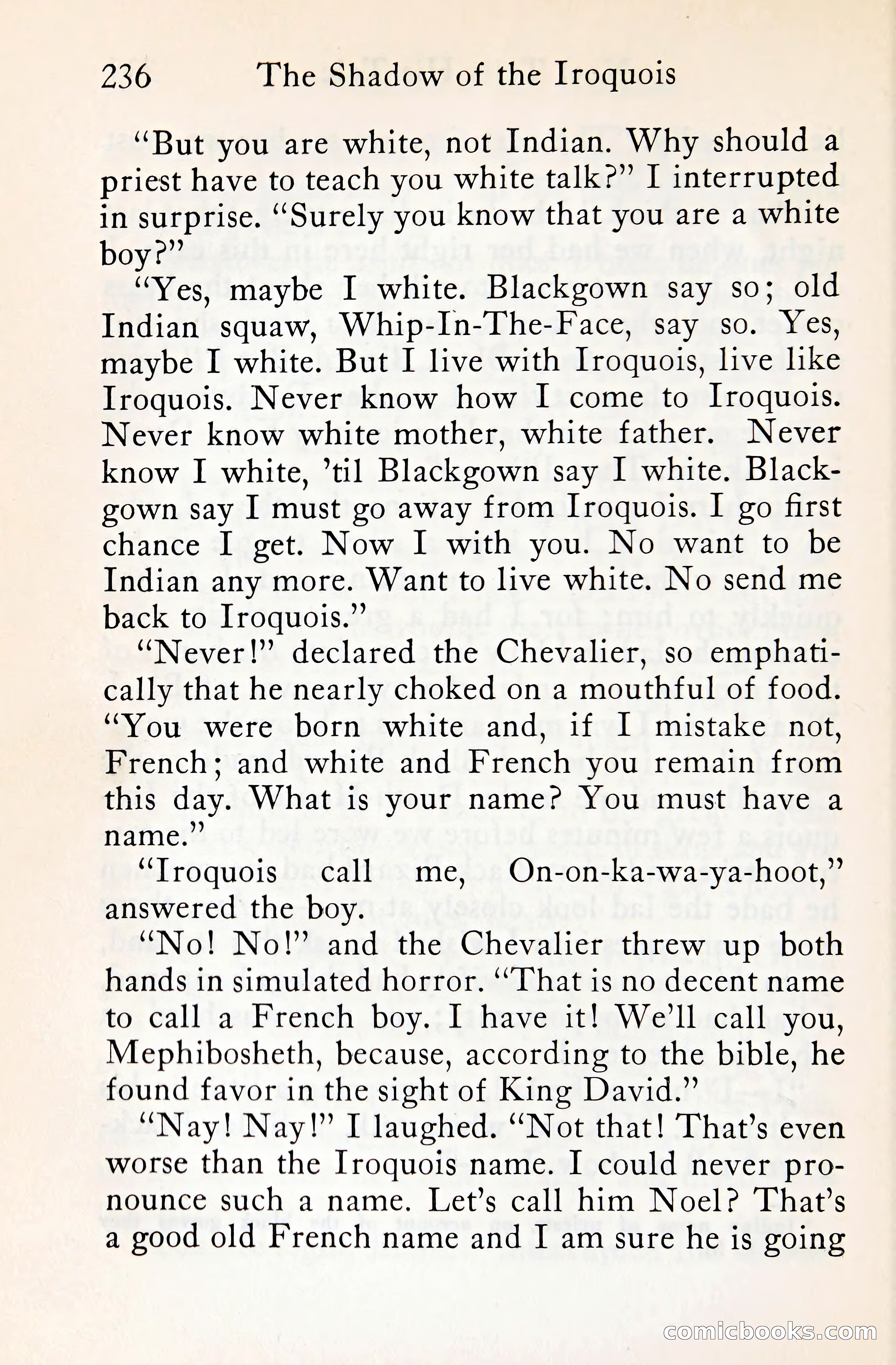 The Shadow of the Iroquois — page 257 of 399