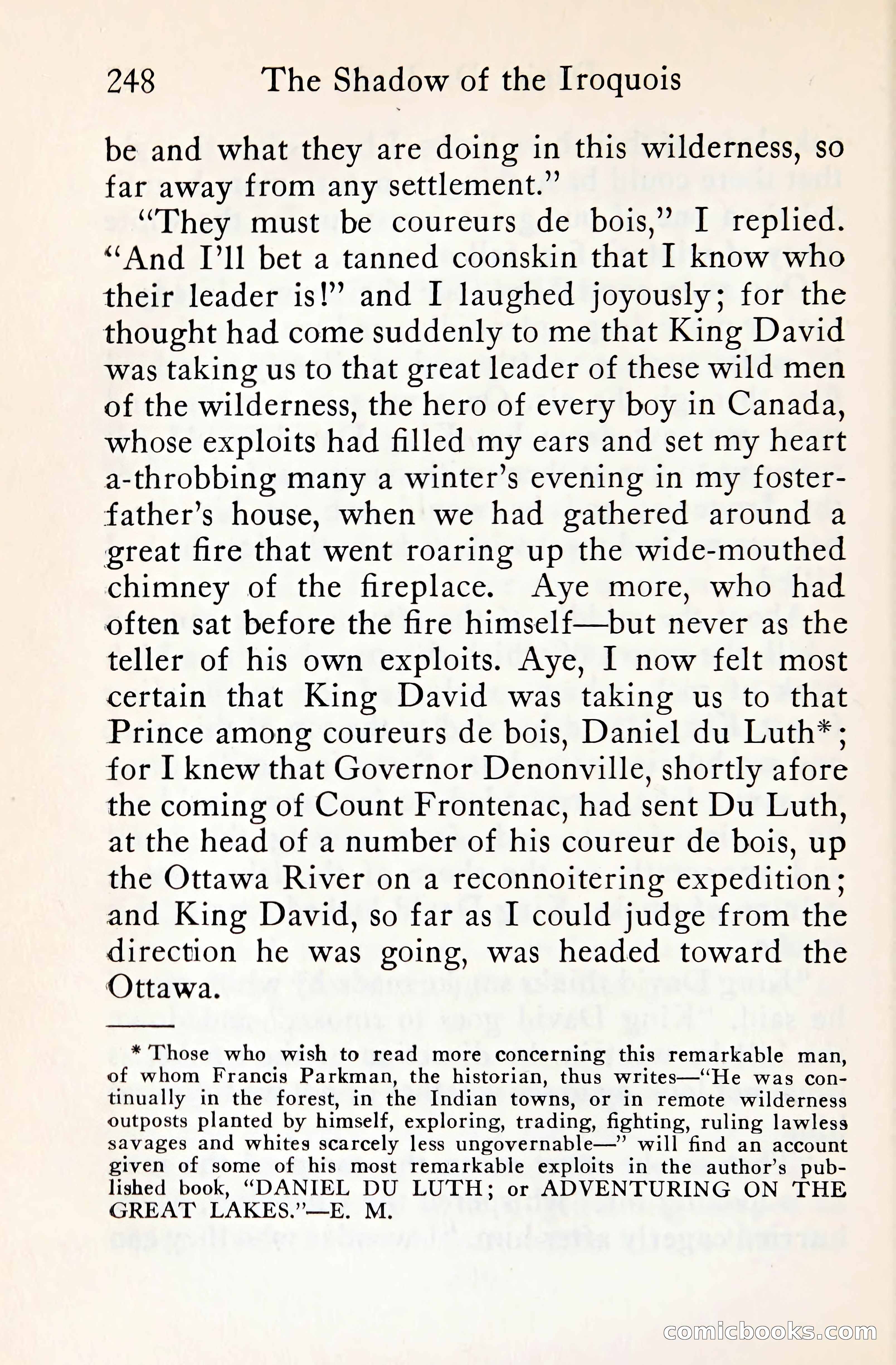 The Shadow of the Iroquois — page 269 of 399