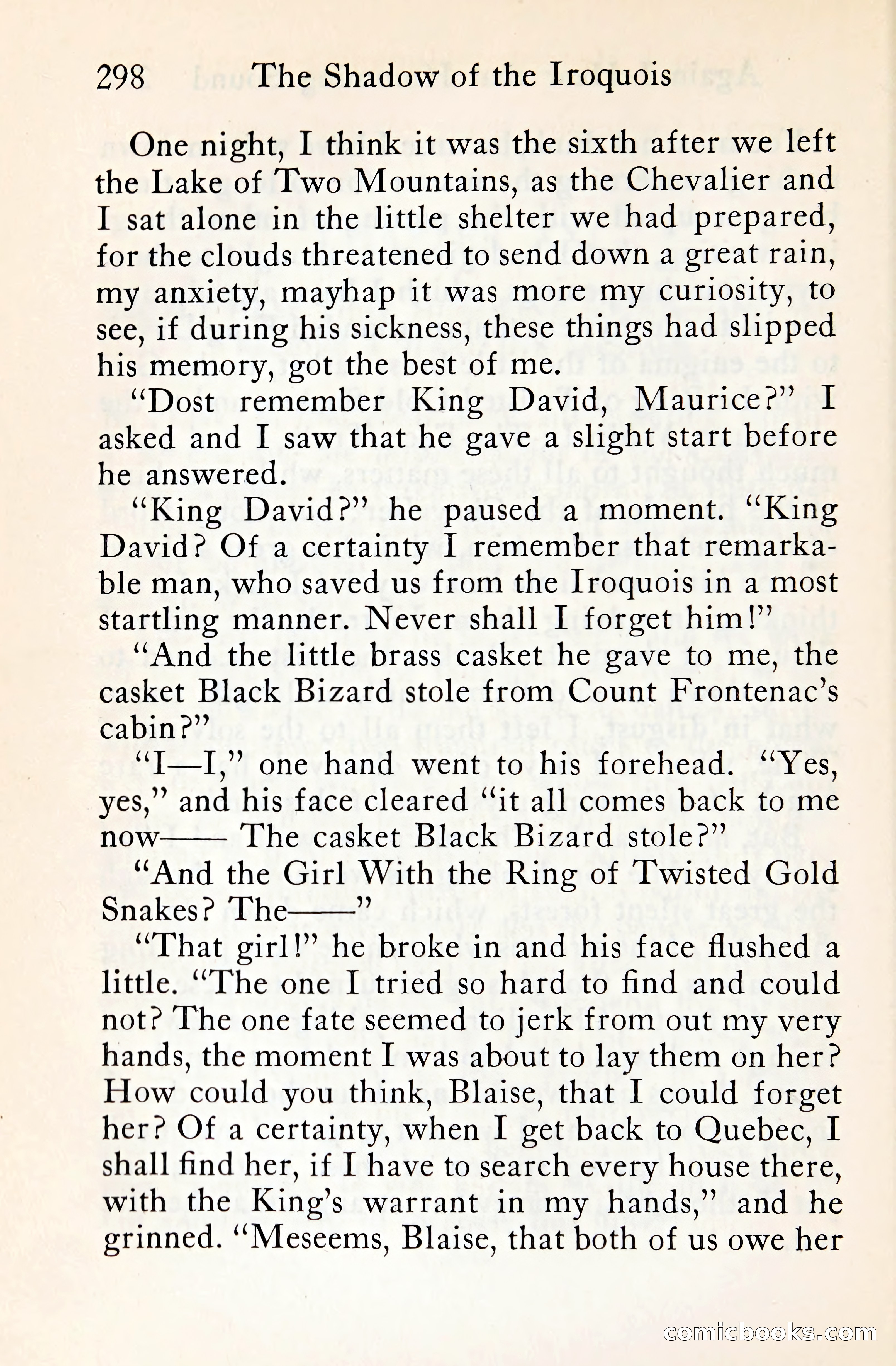The Shadow of the Iroquois — page 319 of 399
