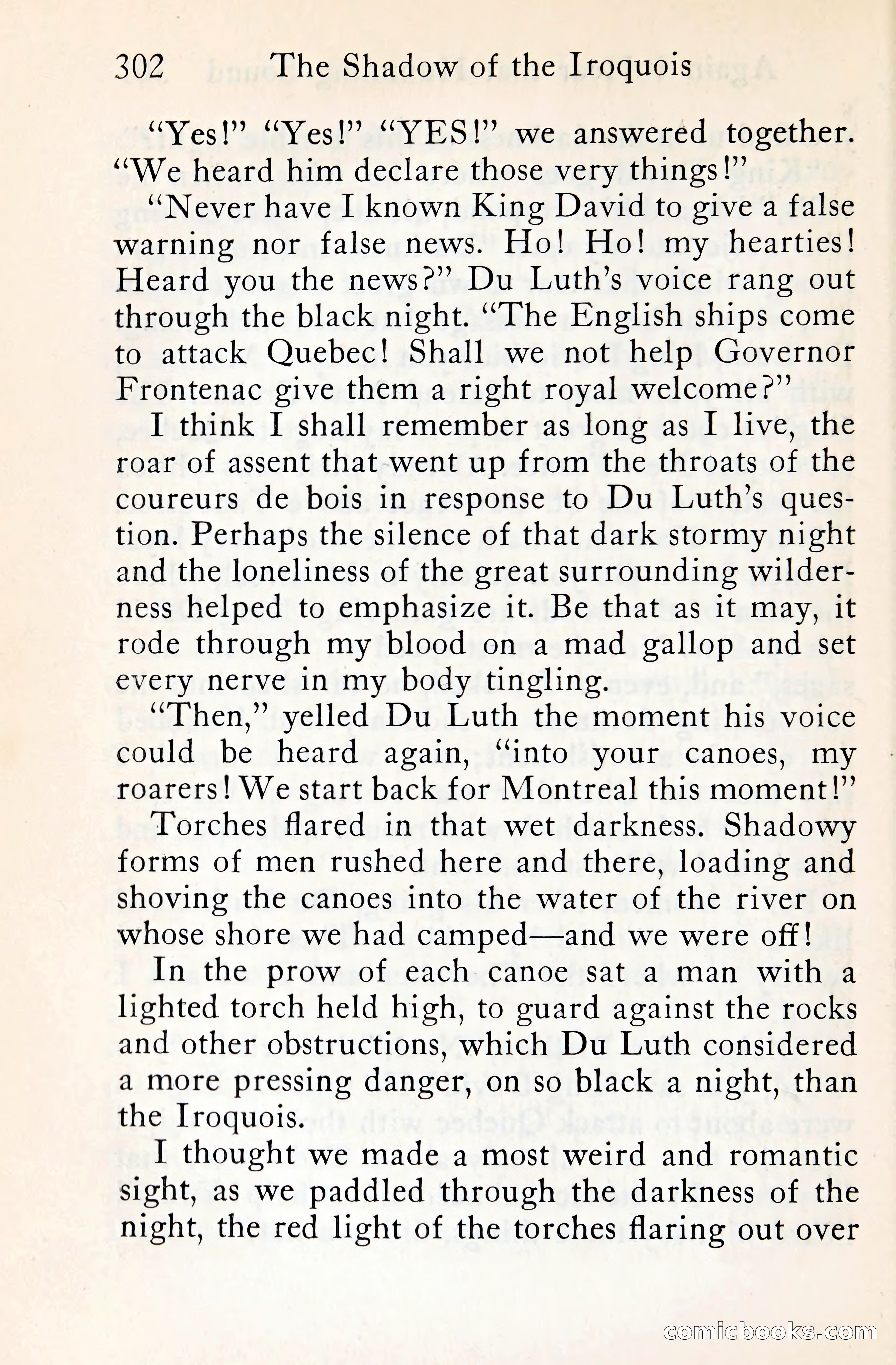 The Shadow of the Iroquois — page 323 of 399