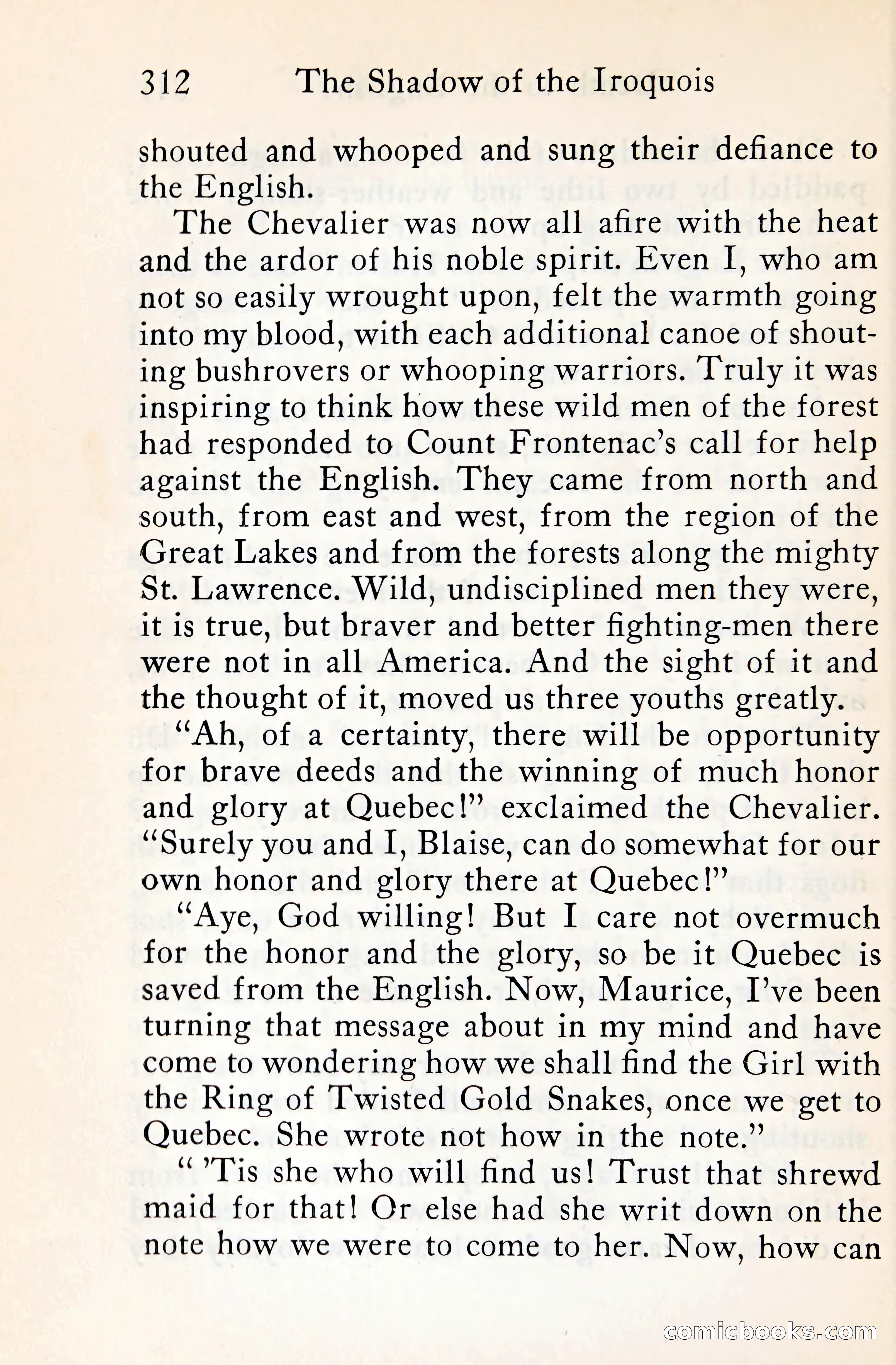 The Shadow of the Iroquois — page 333 of 399