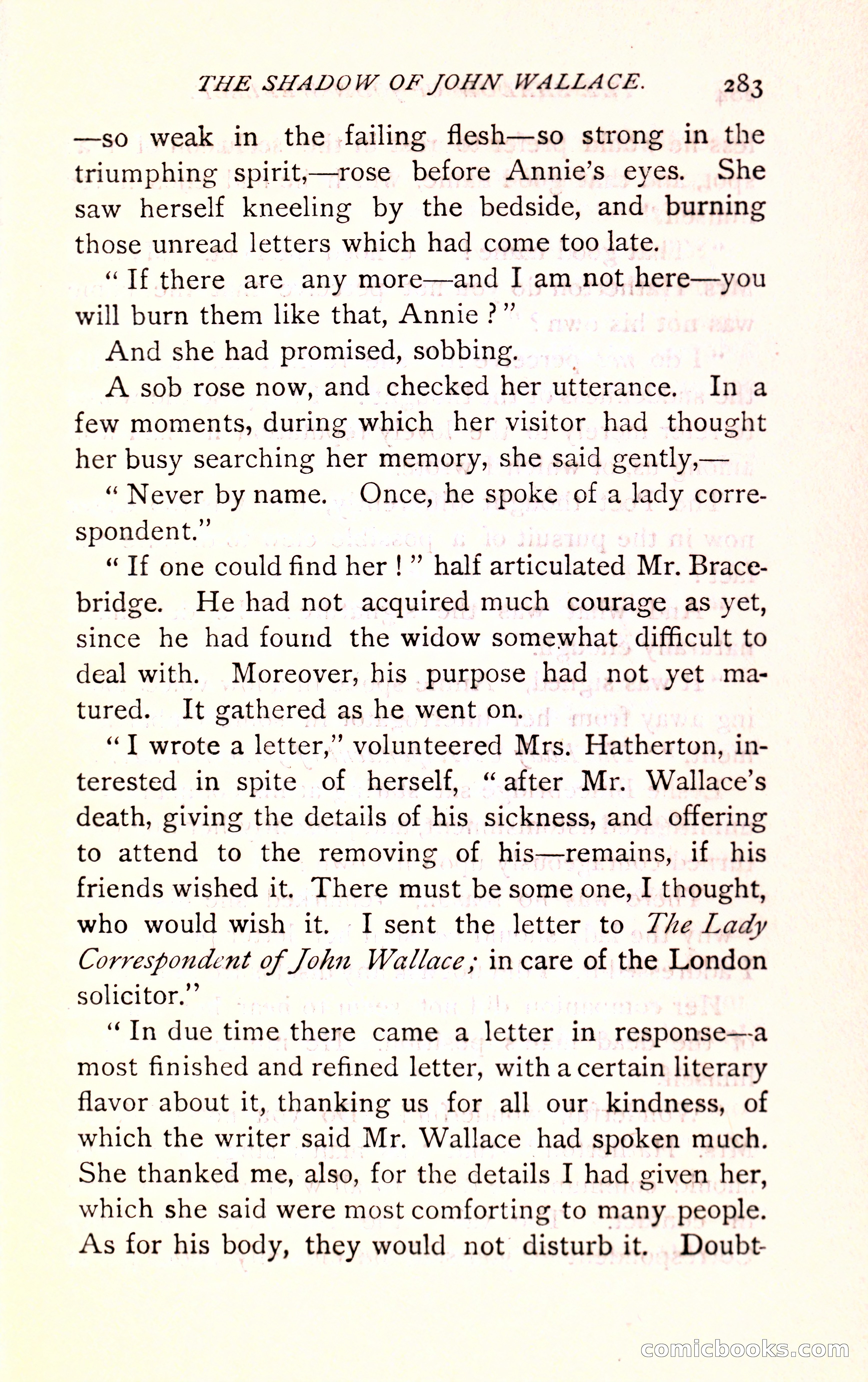 The Shadow of John Wallace — page 285 of 400