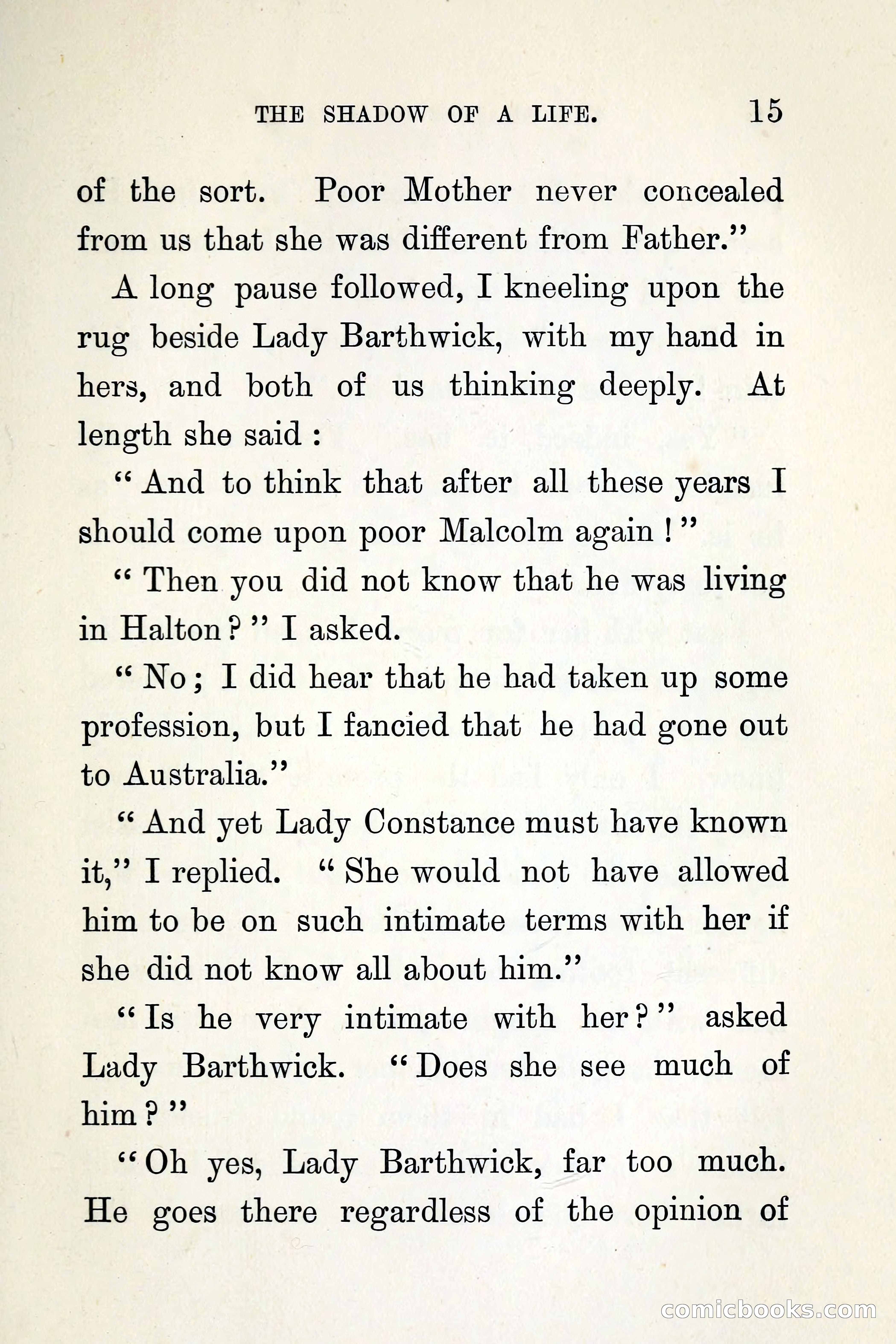 The Shadow of a Life — page 23 of 360