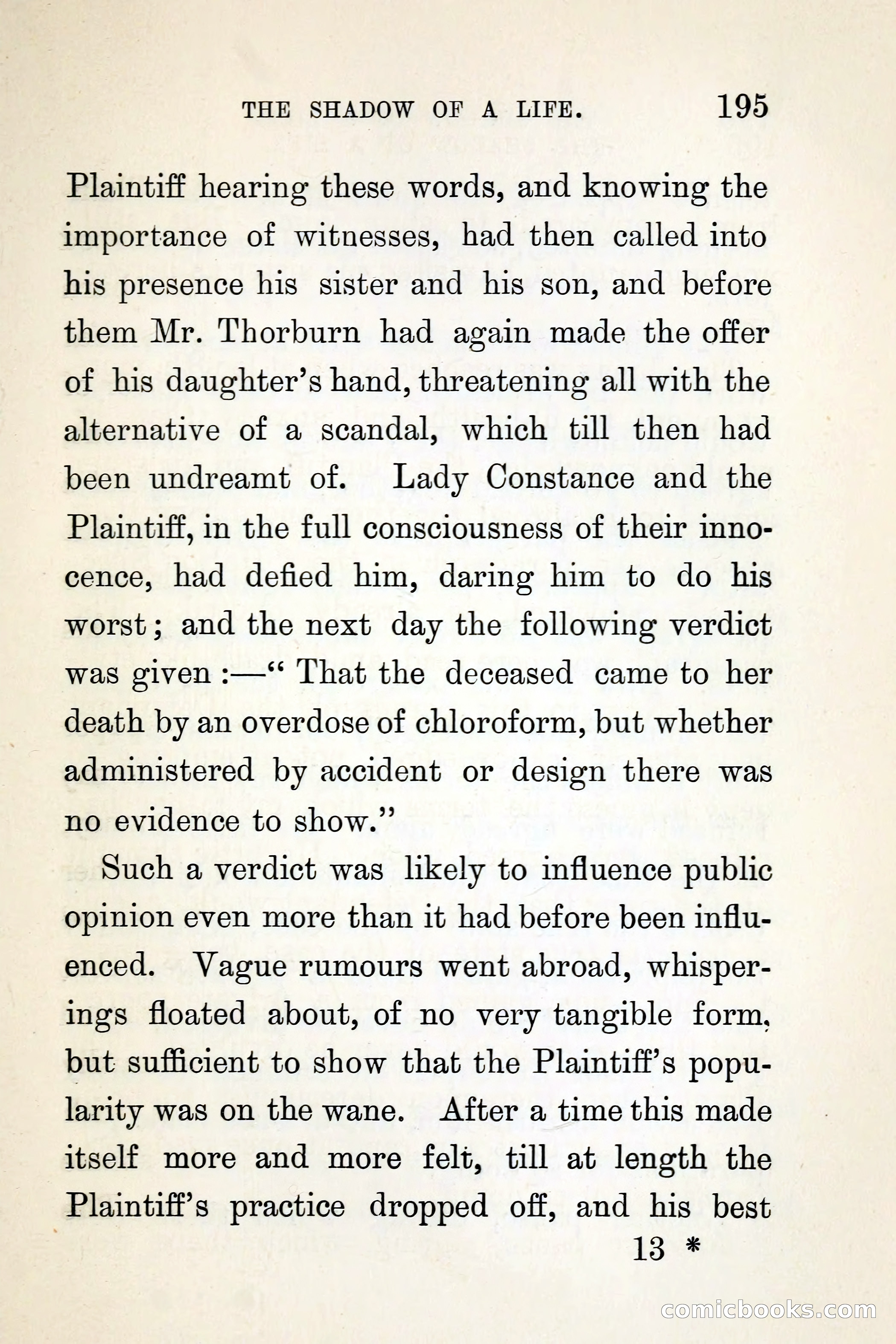 The Shadow of a Life — page 203 of 360