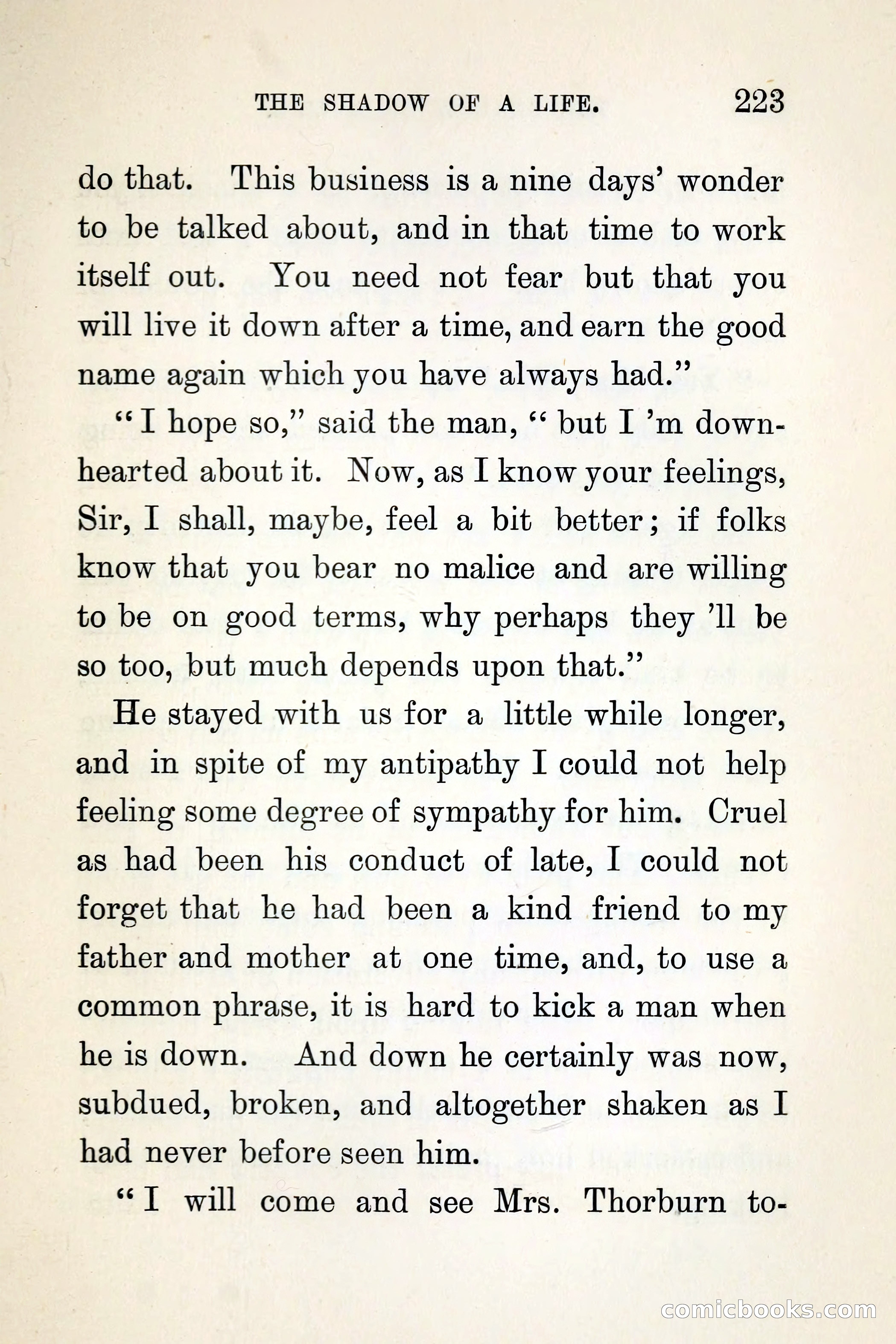 The Shadow of a Life — page 231 of 360
