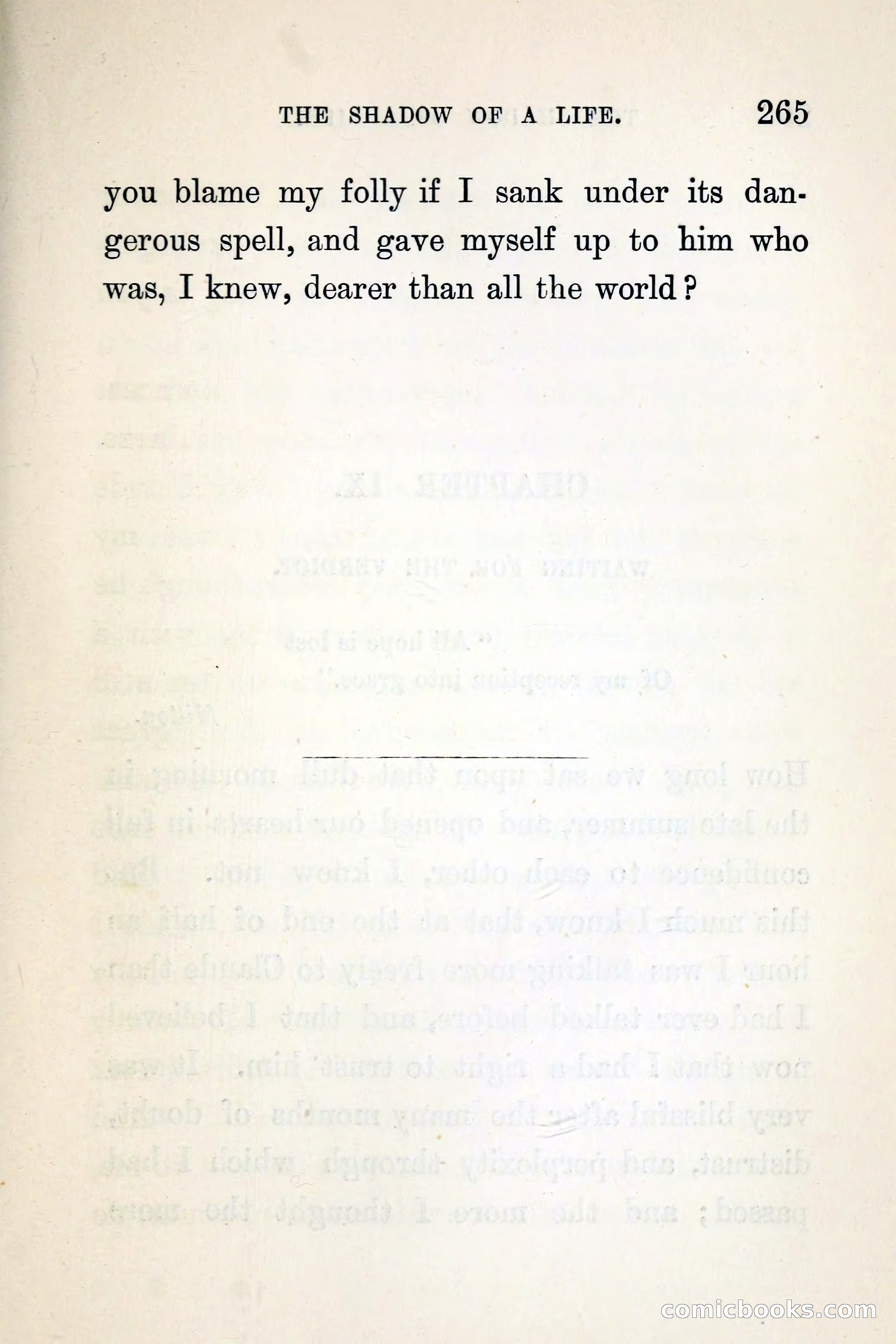 The Shadow of a Life — page 273 of 360