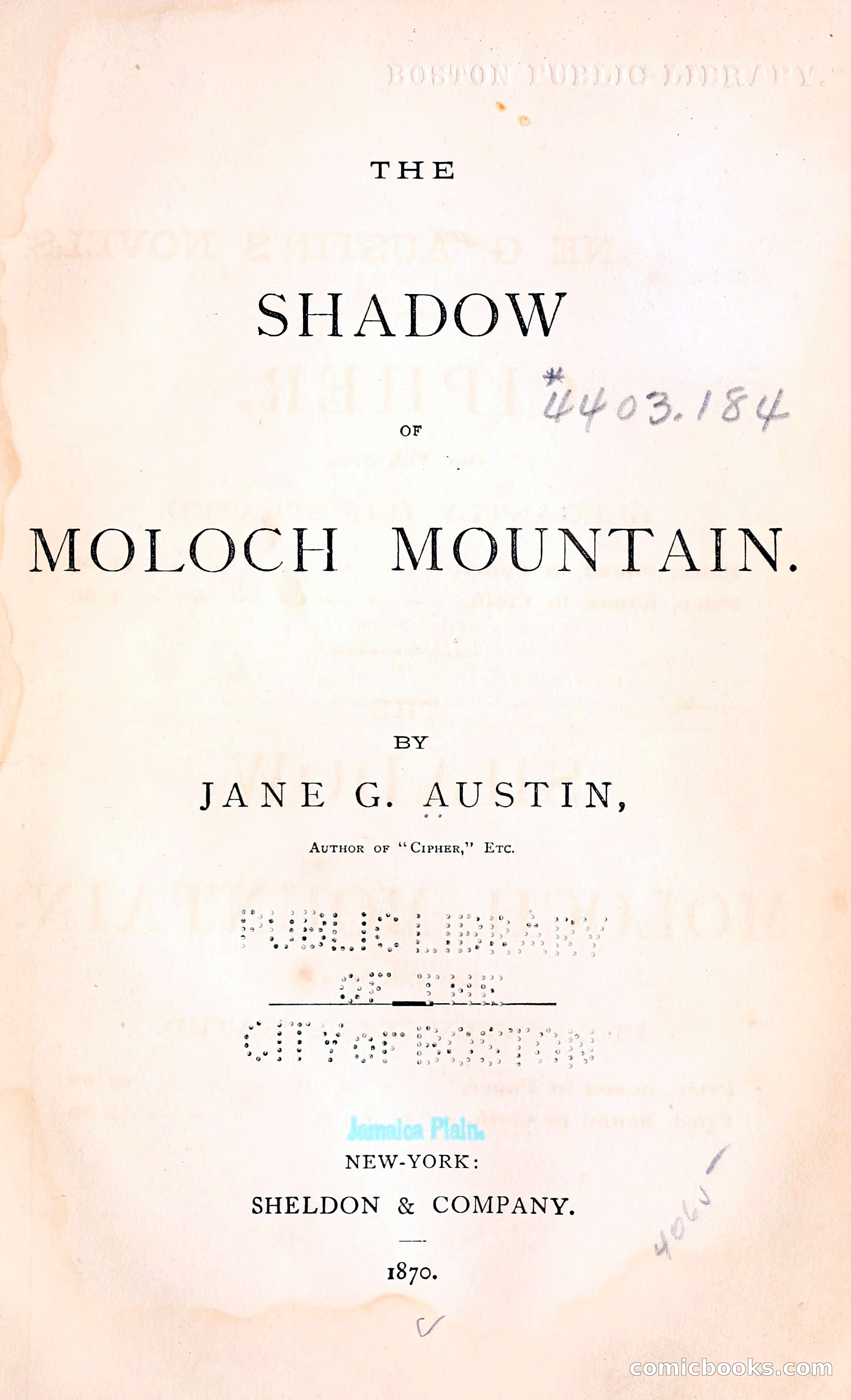 The Shadow of Moloch Mountain — page 8 of 155