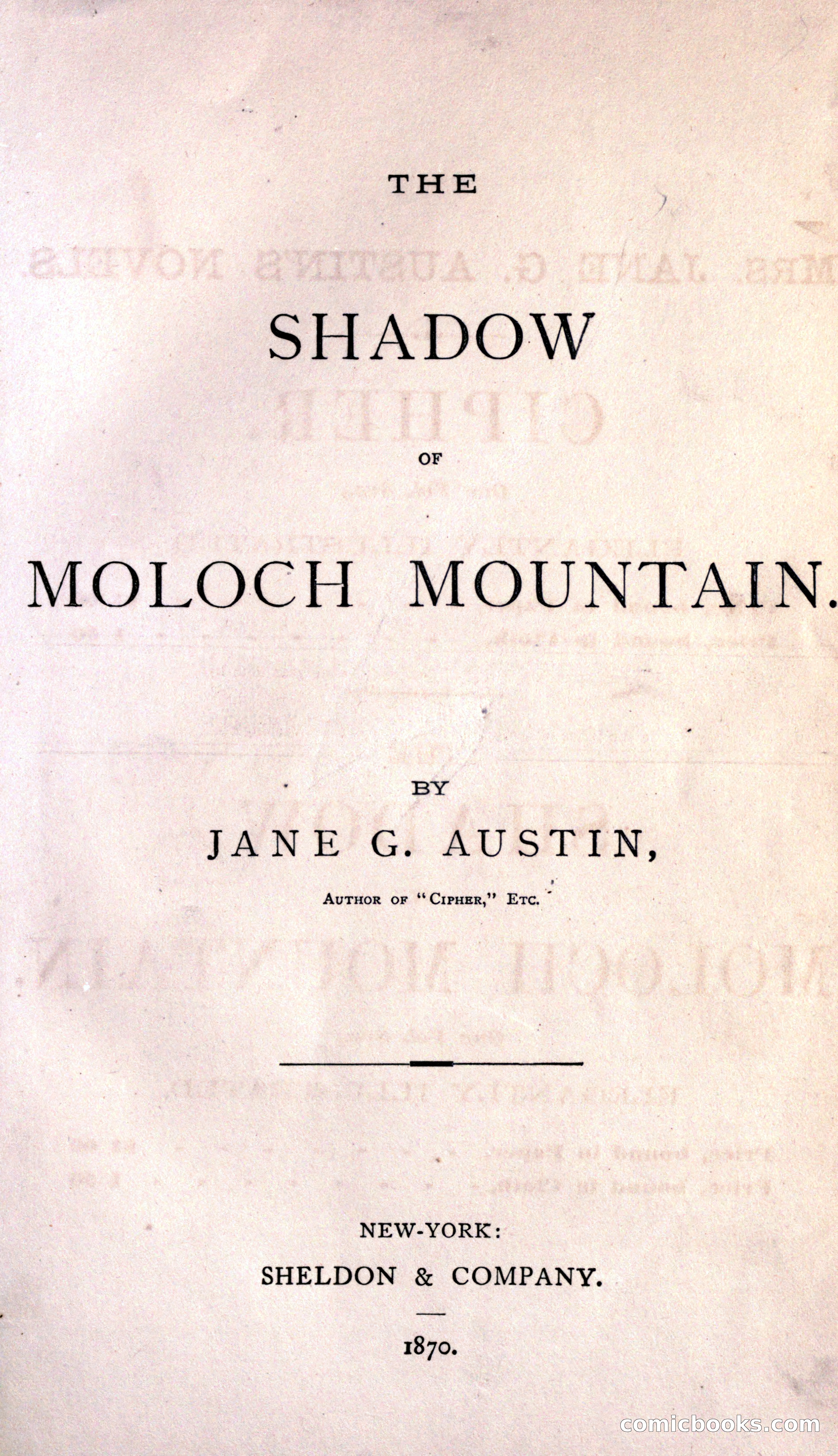 The Shadow of Moloch Mountain — page 7 of 153