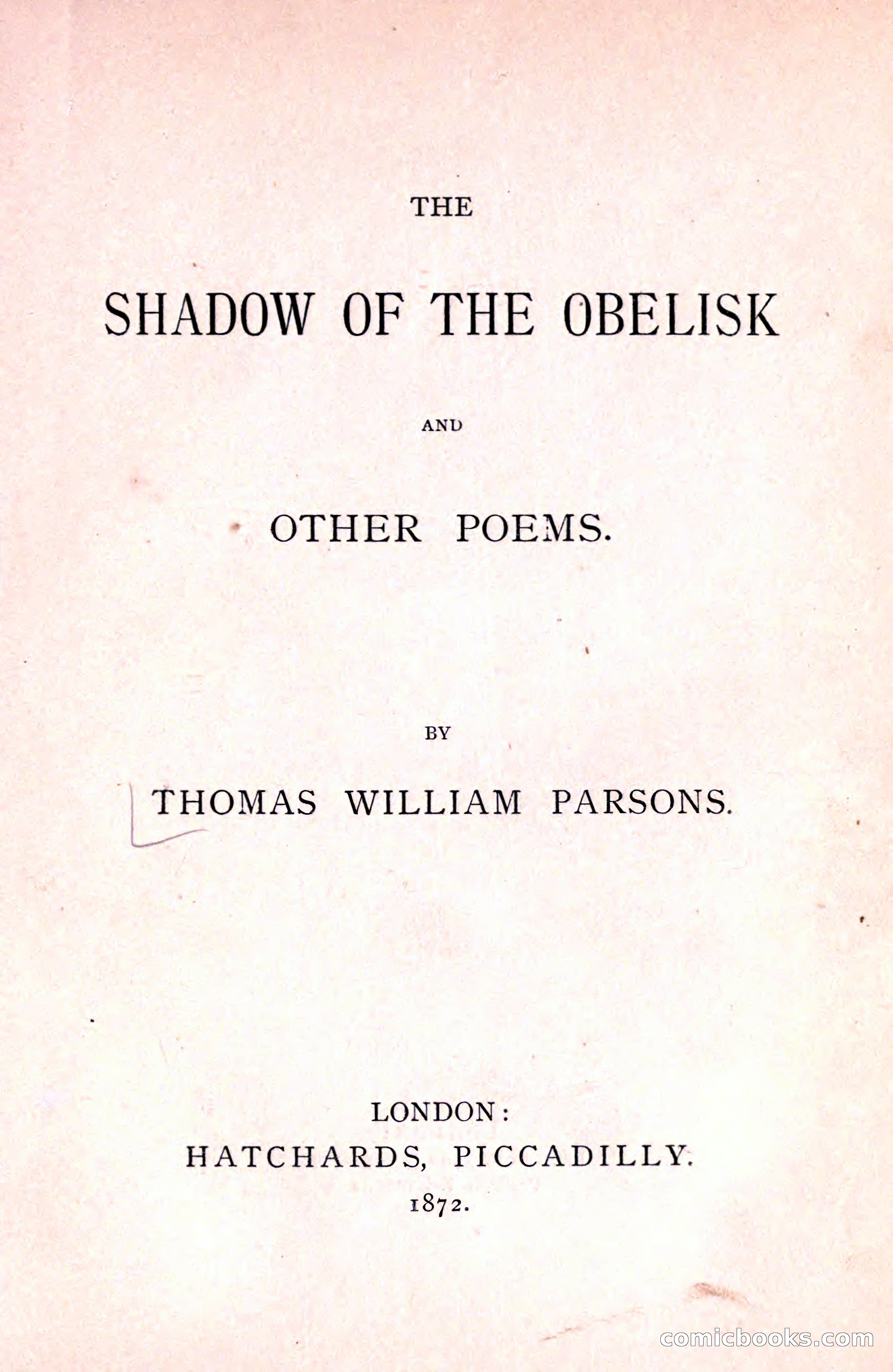 The Shadow of the Obelisk — page 5 of 132