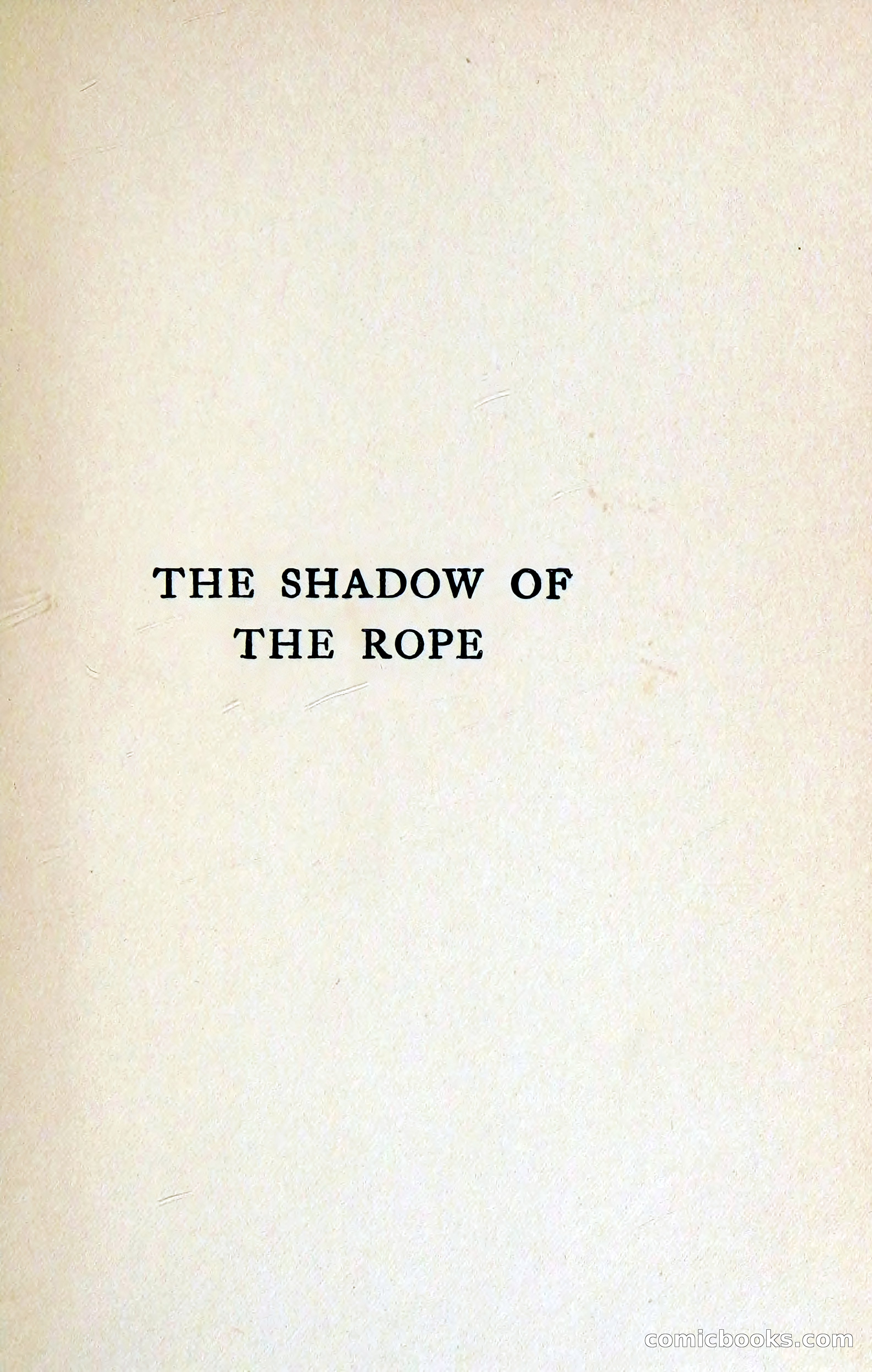 The Shadow of the Rope — page 6 of 399
