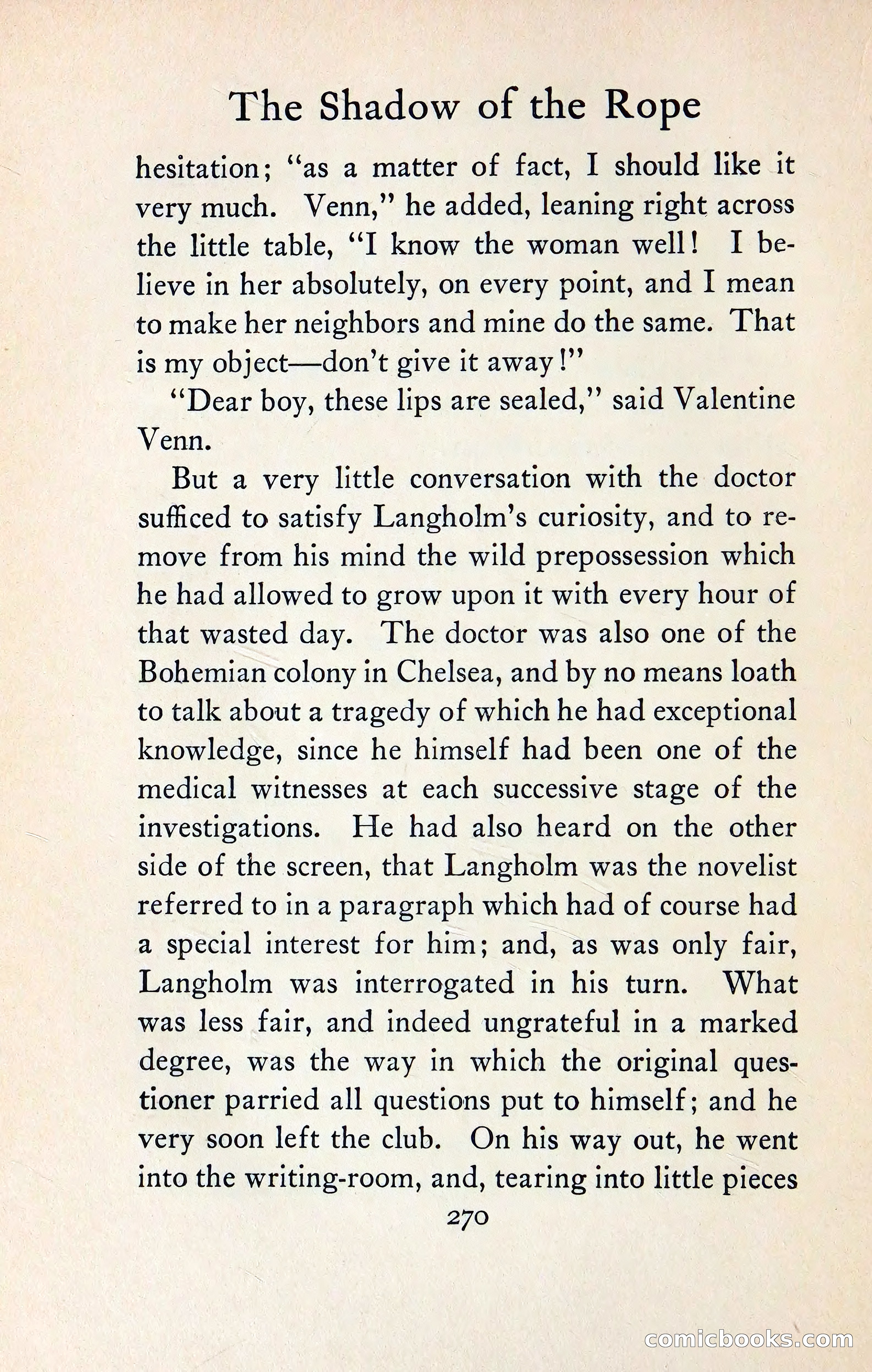 The Shadow of the Rope — page 289 of 399