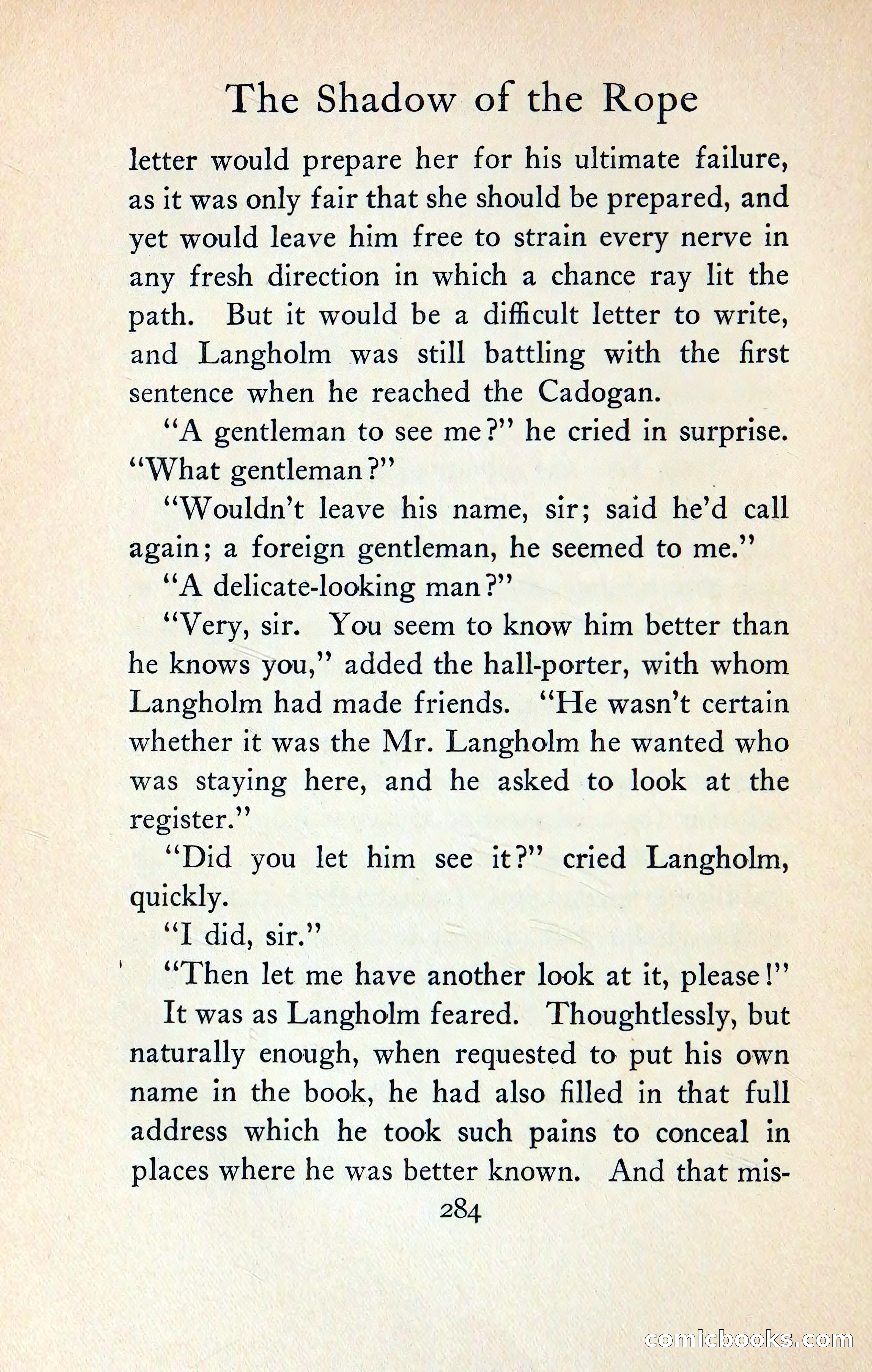 The Shadow of the Rope — page 303 of 399