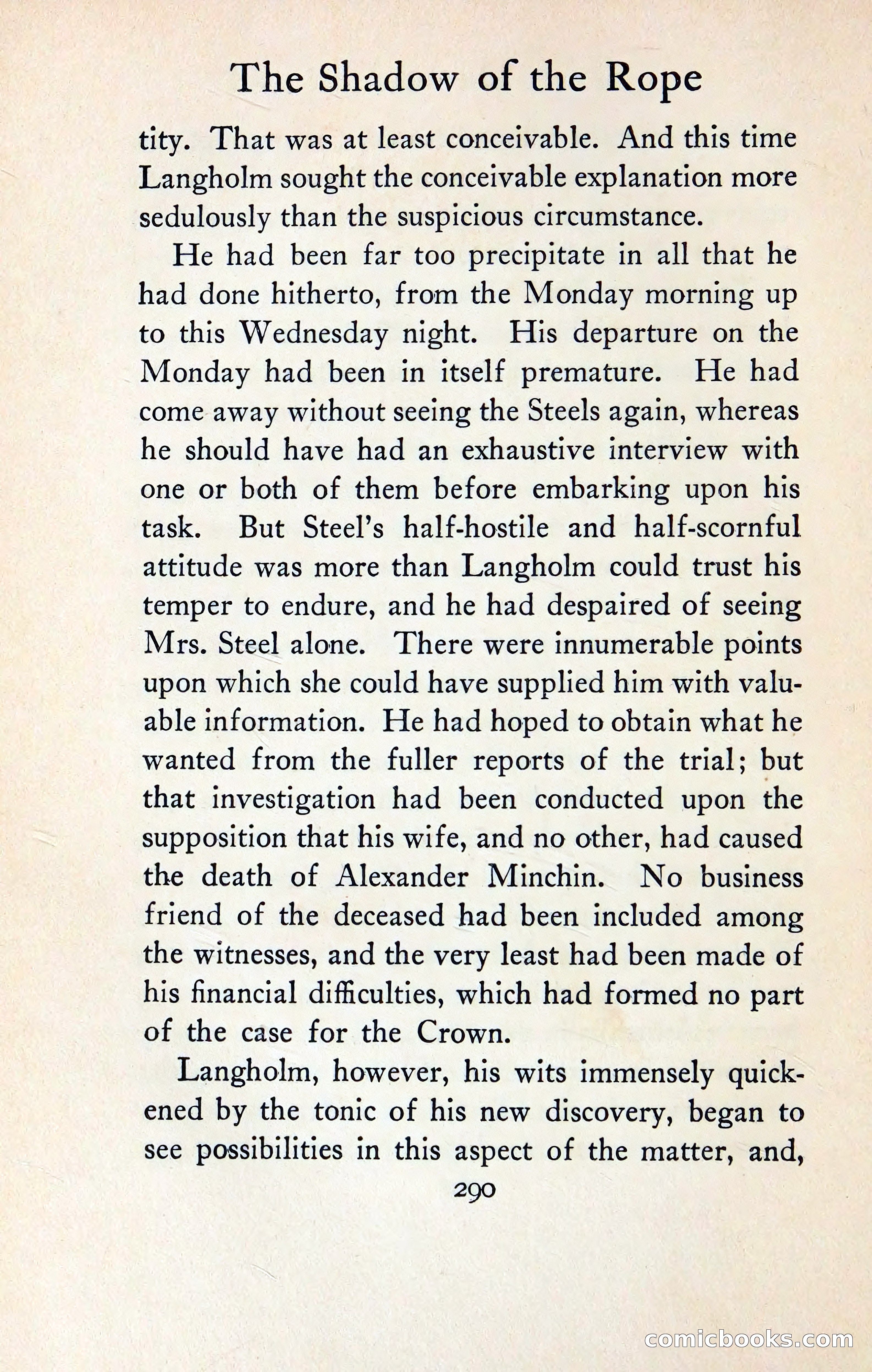 The Shadow of the Rope — page 309 of 399
