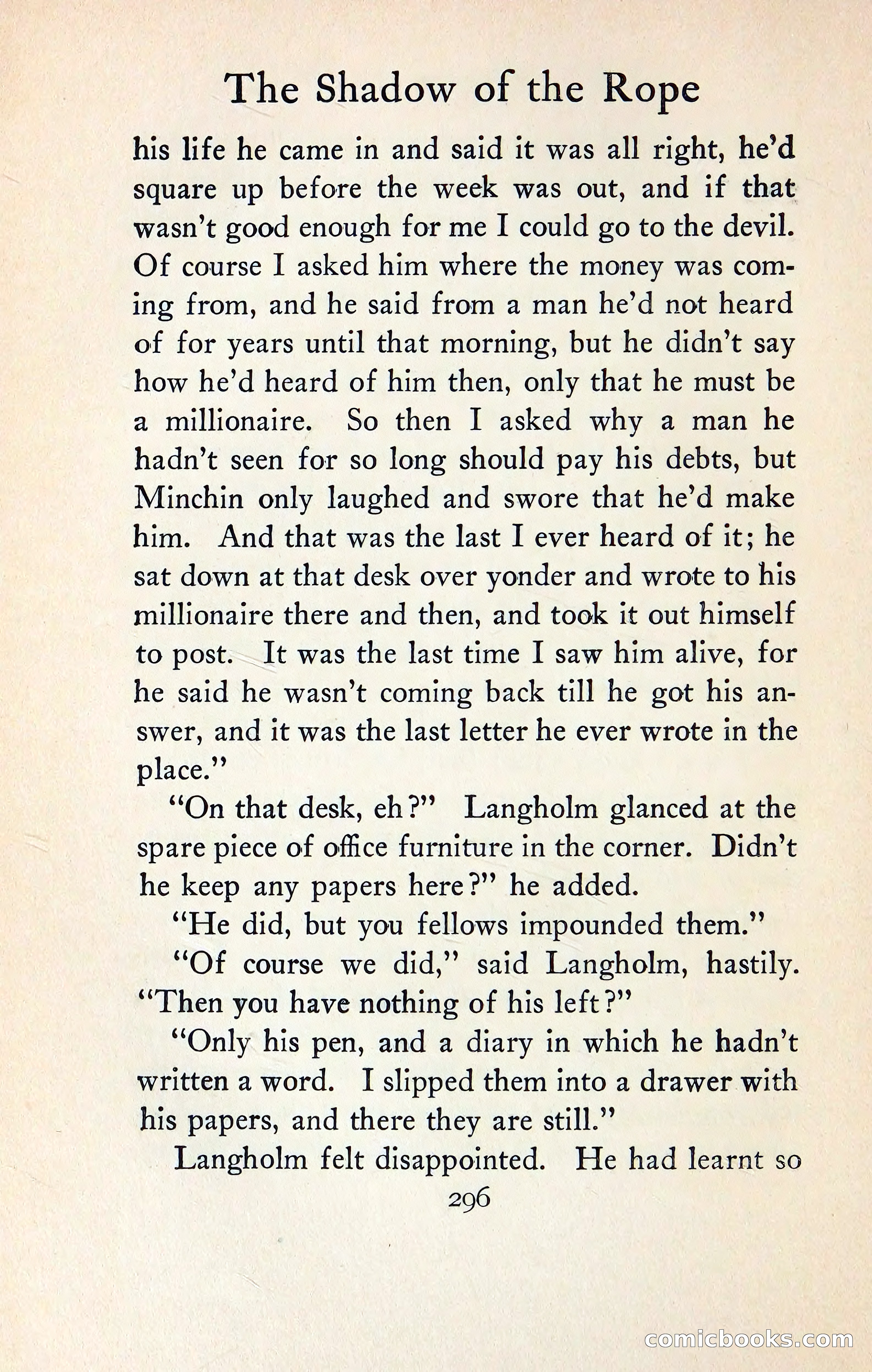 The Shadow of the Rope — page 315 of 399