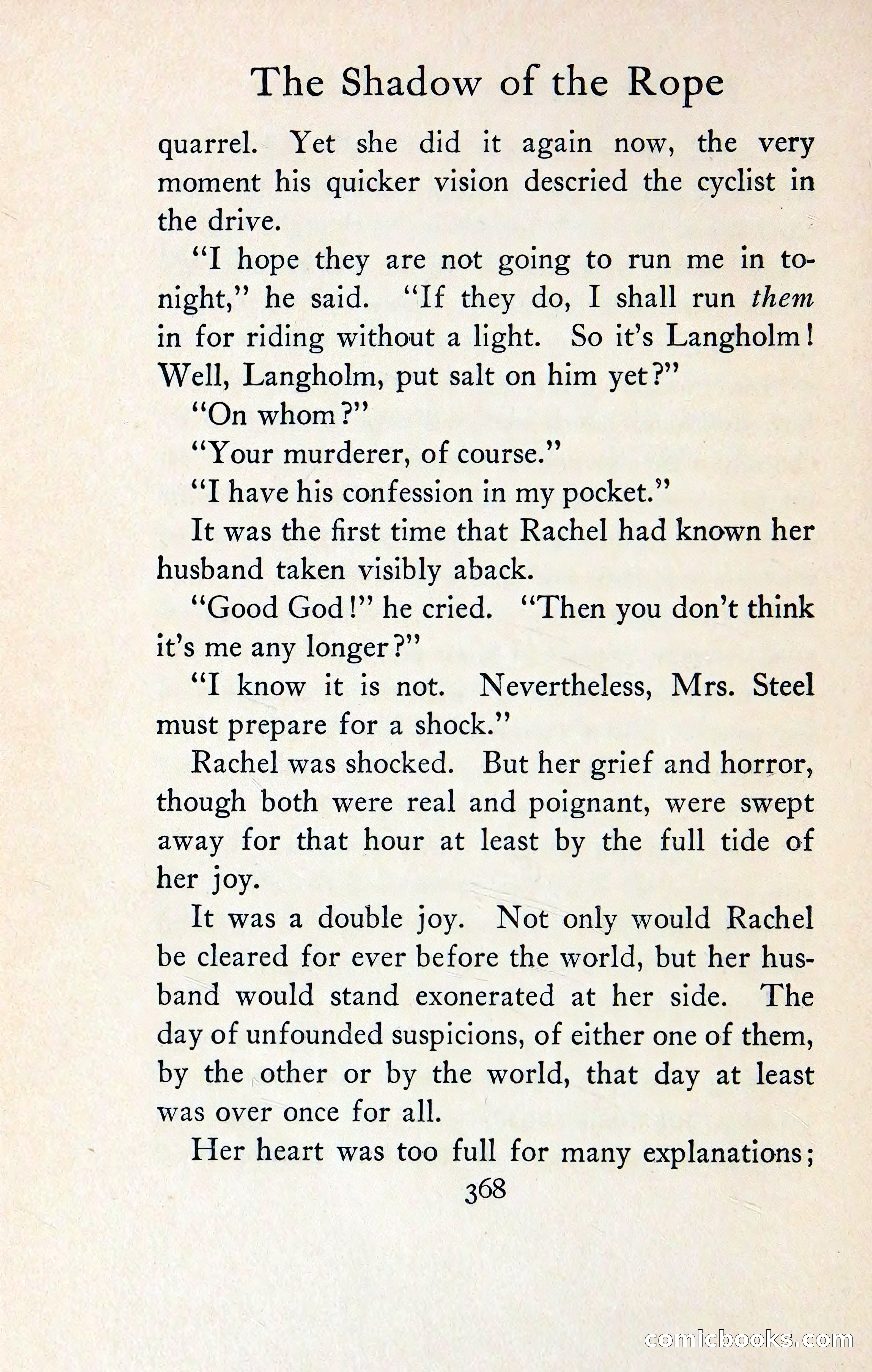 The Shadow of the Rope — page 389 of 399