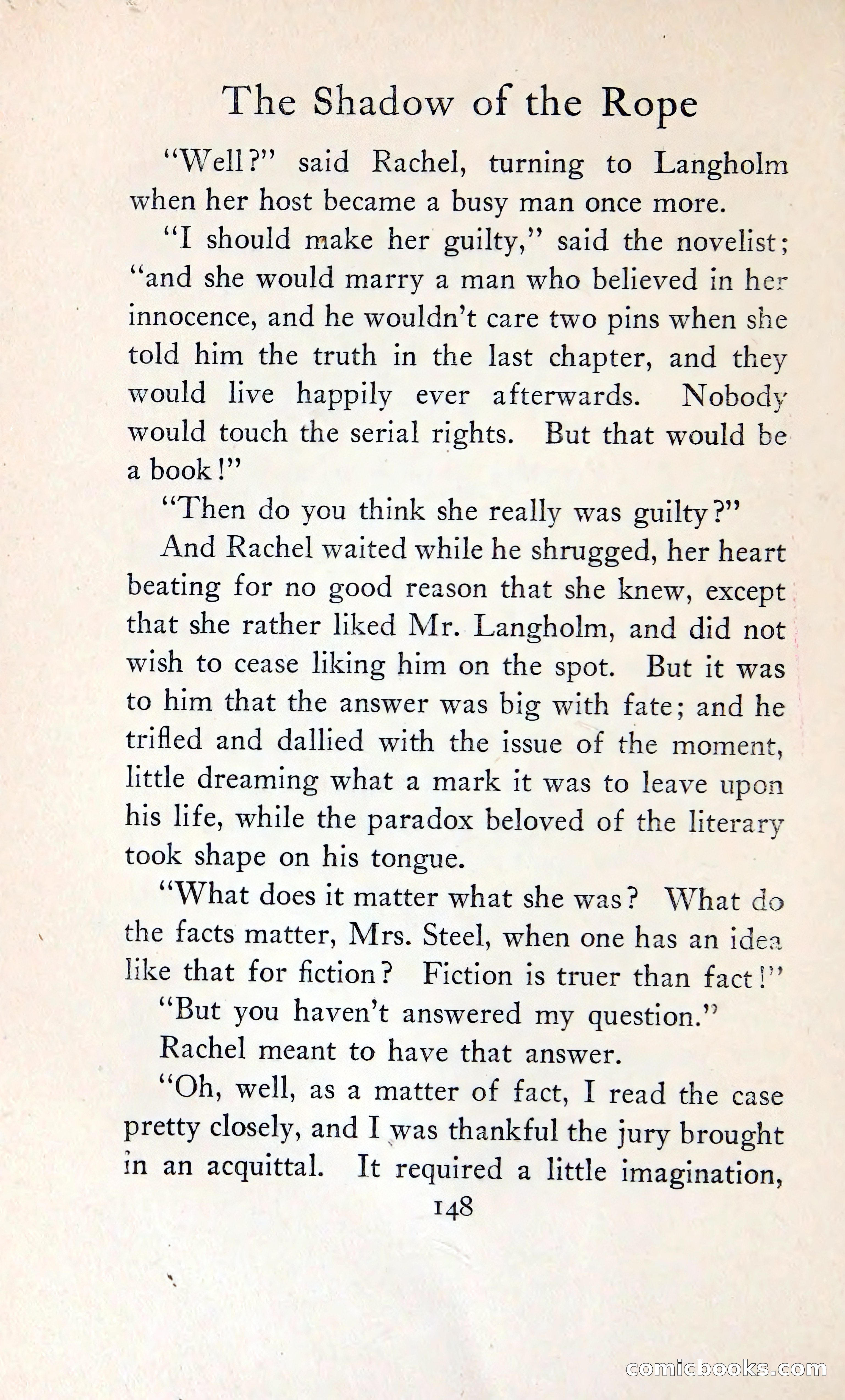 The Shadow of the Rope — page 165 of 394