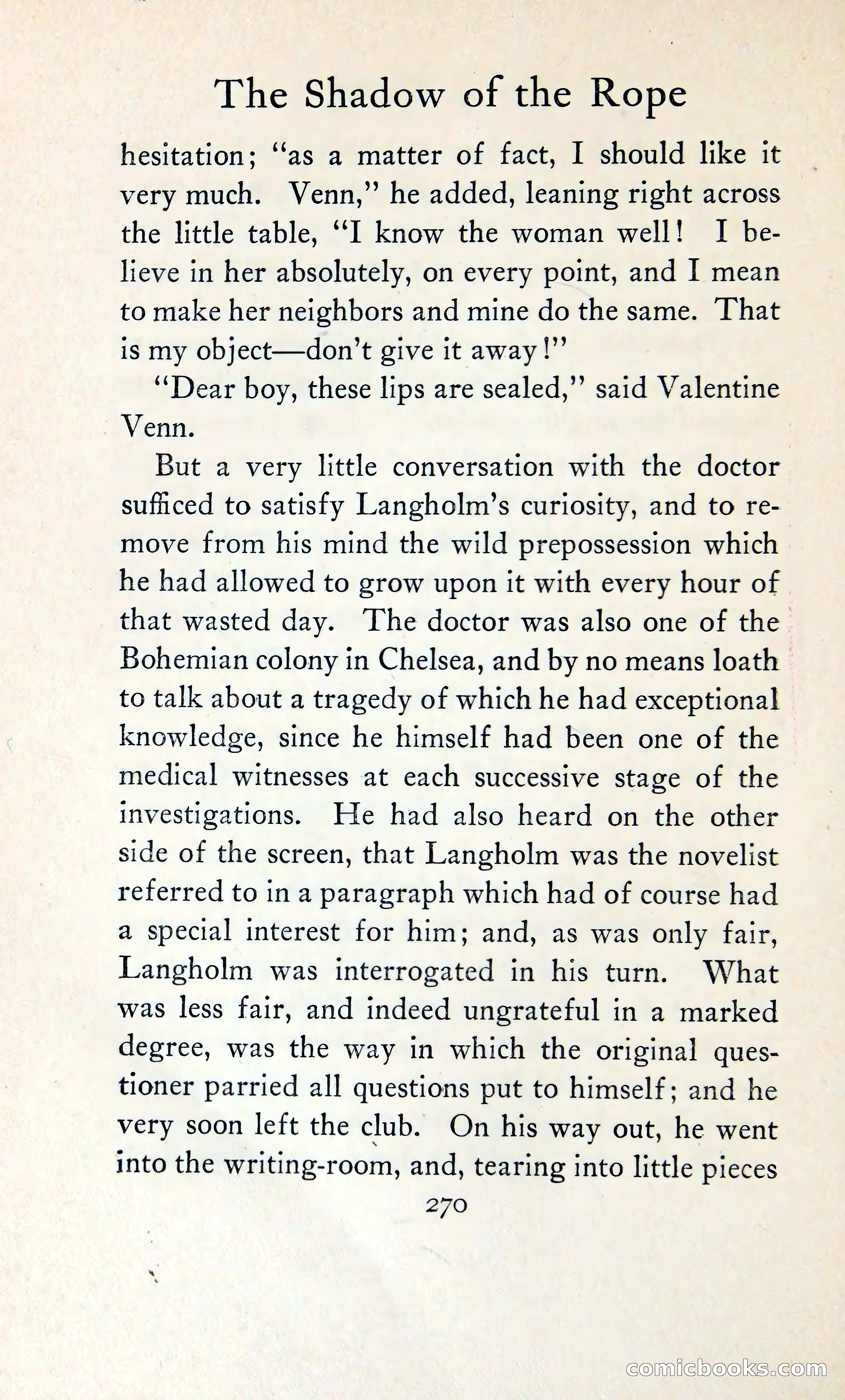 The Shadow of the Rope — page 289 of 394