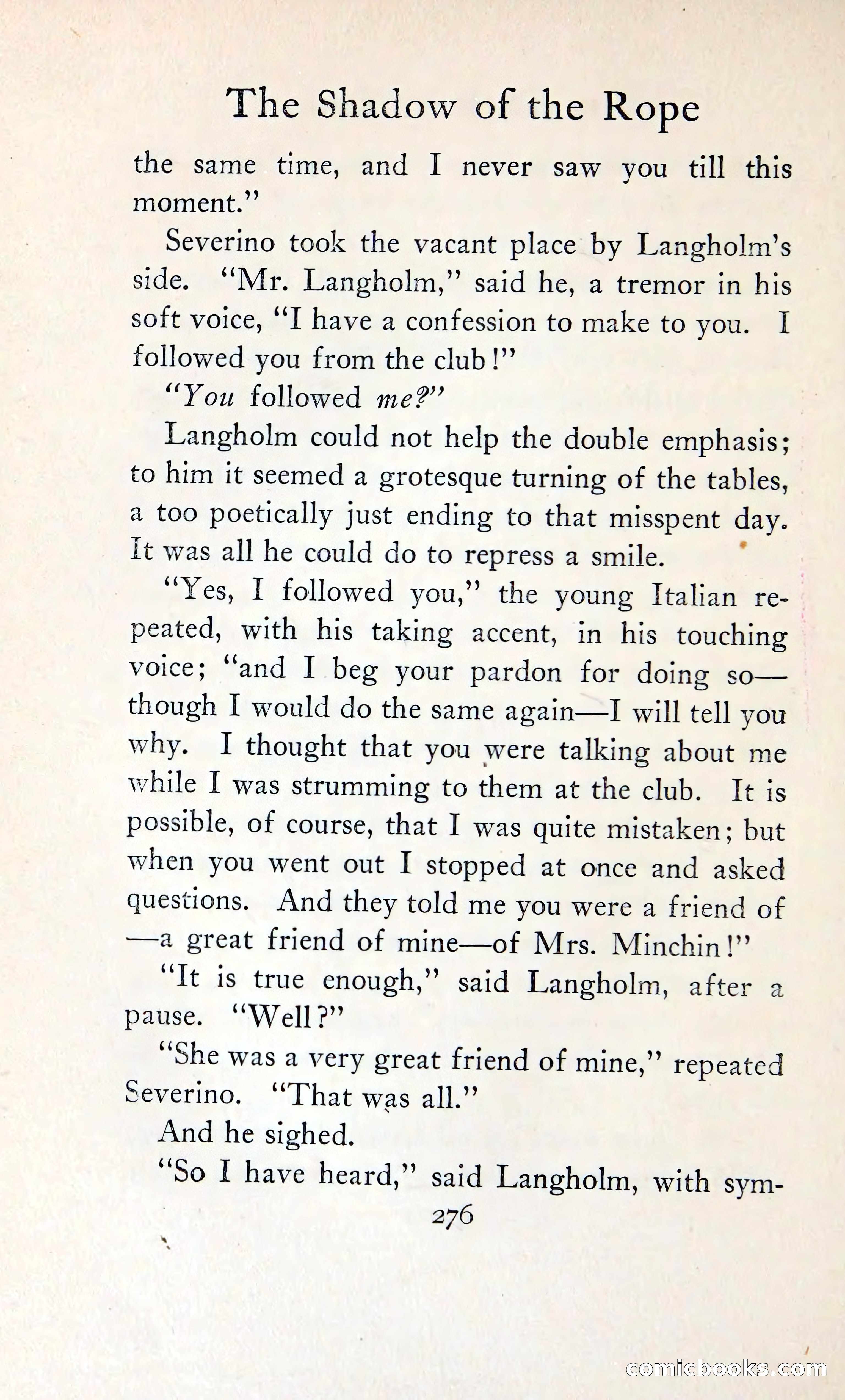 The Shadow of the Rope — page 295 of 394