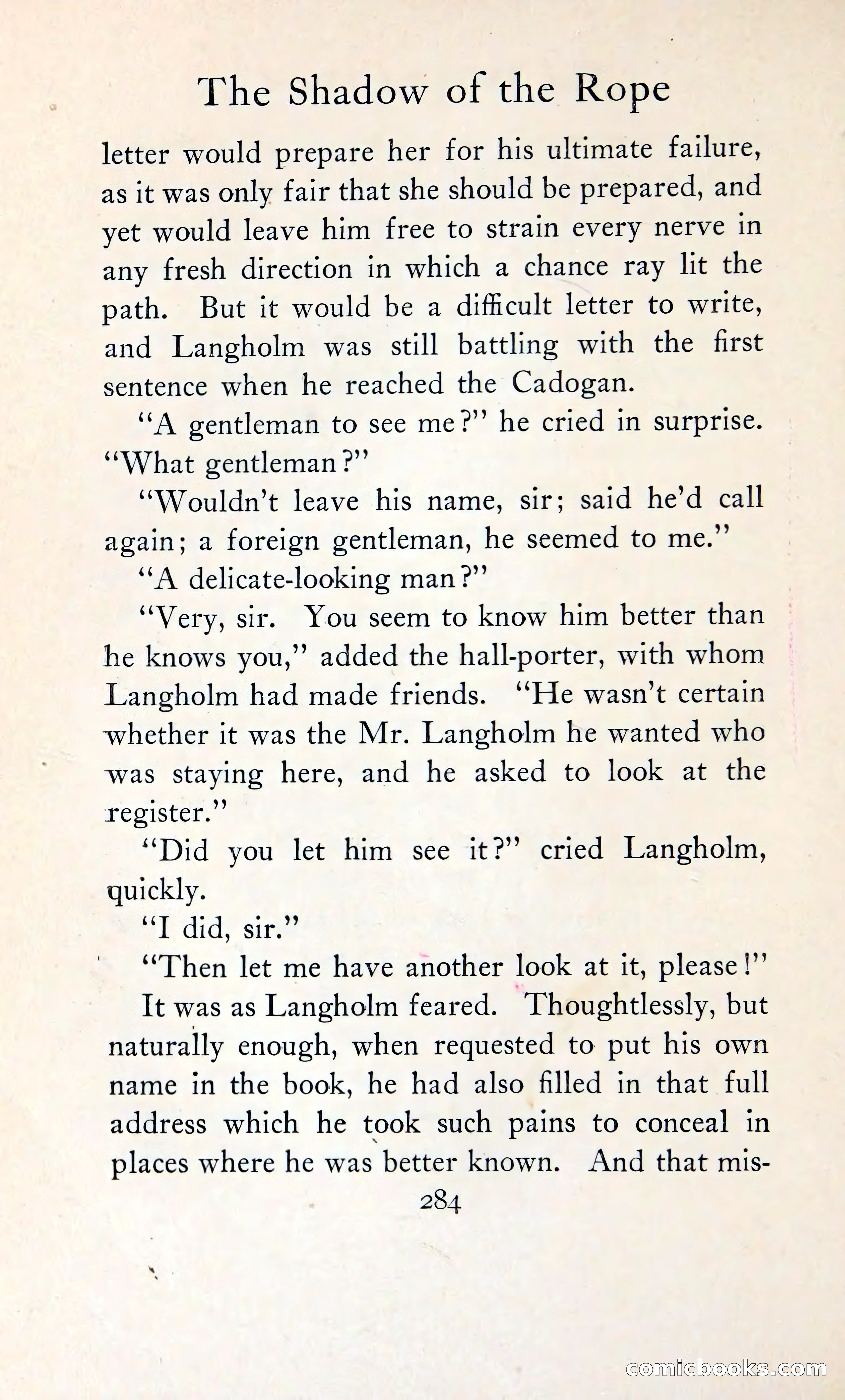 The Shadow of the Rope — page 303 of 394