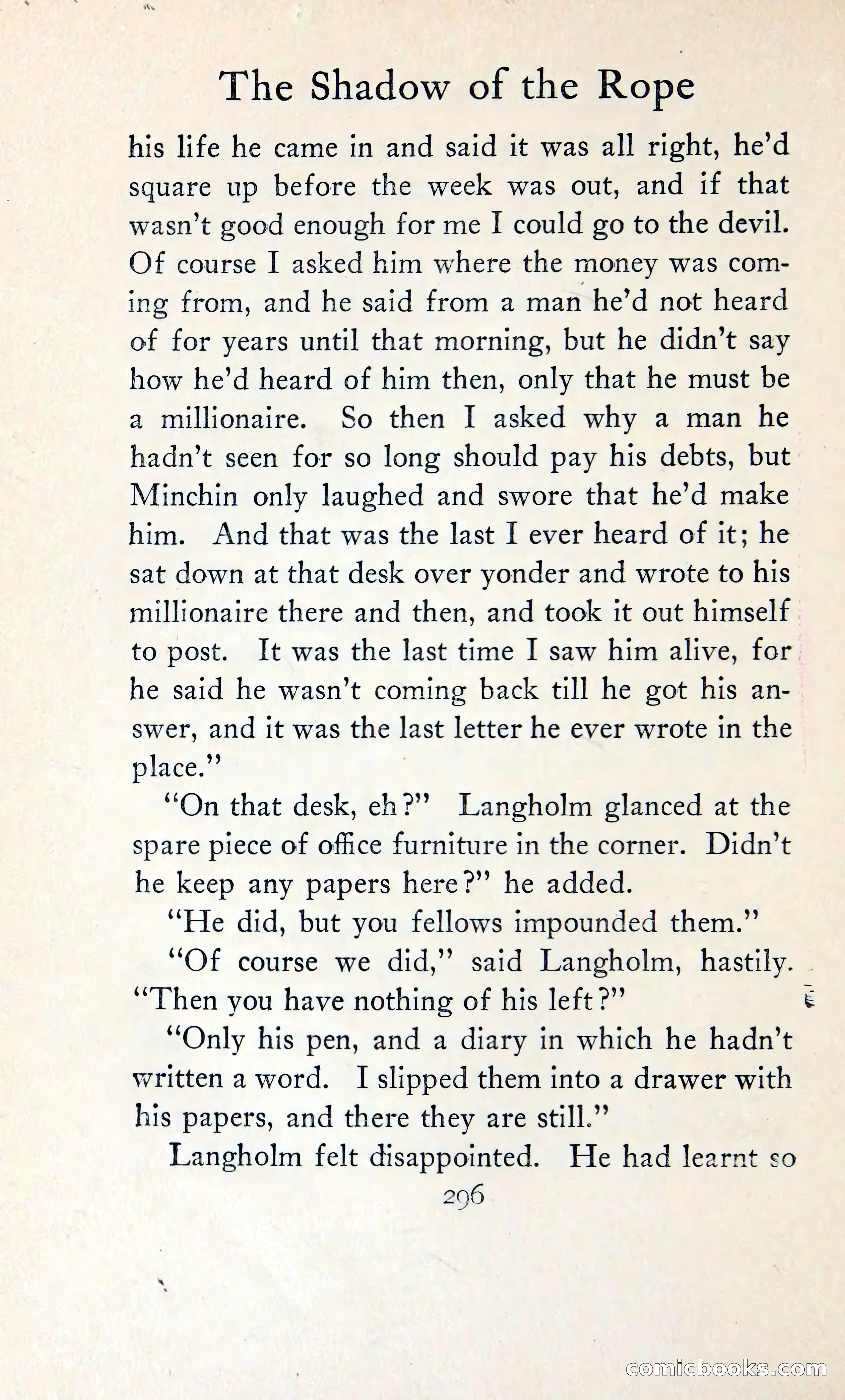 The Shadow of the Rope — page 315 of 394