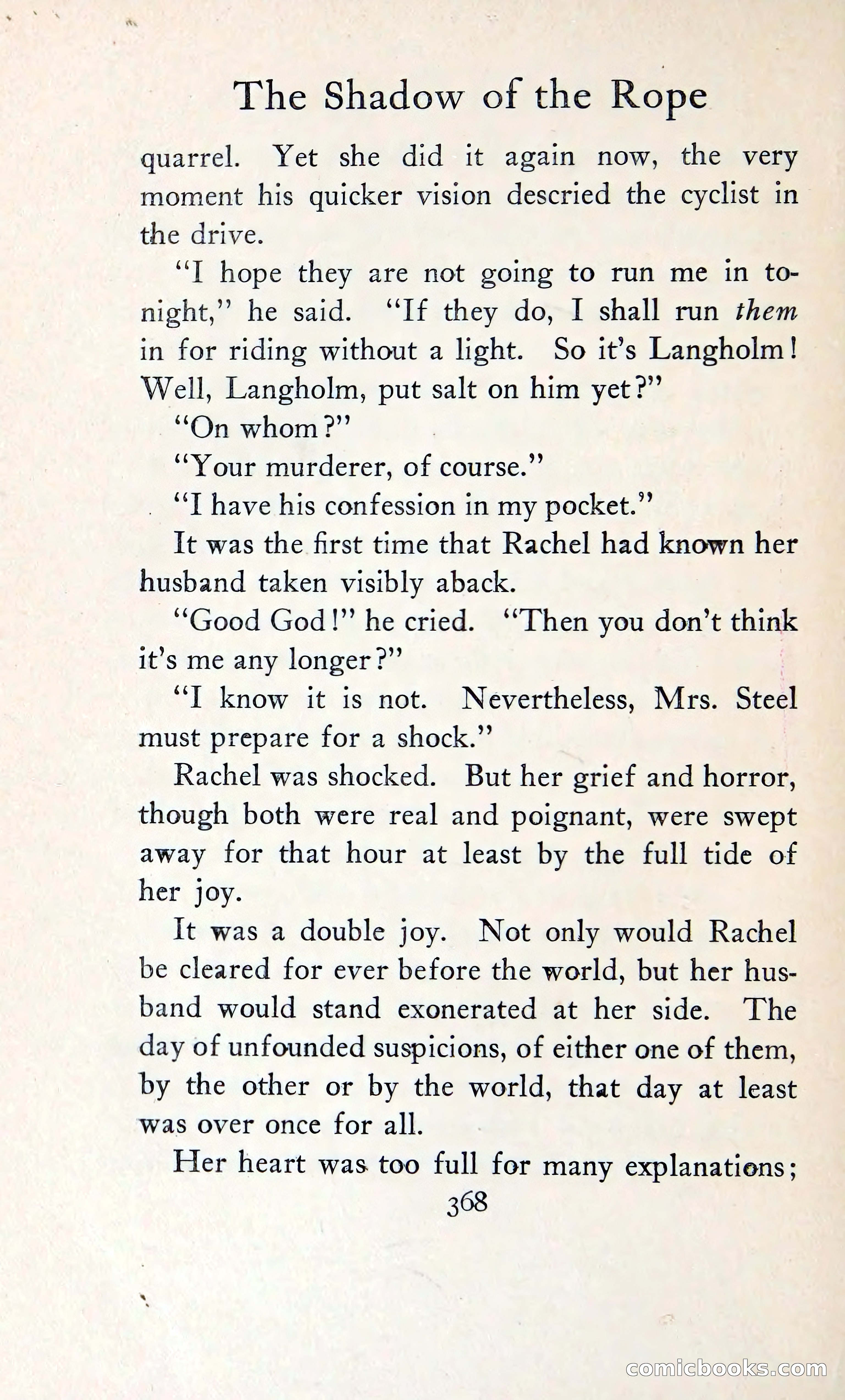 The Shadow of the Rope — page 389 of 394