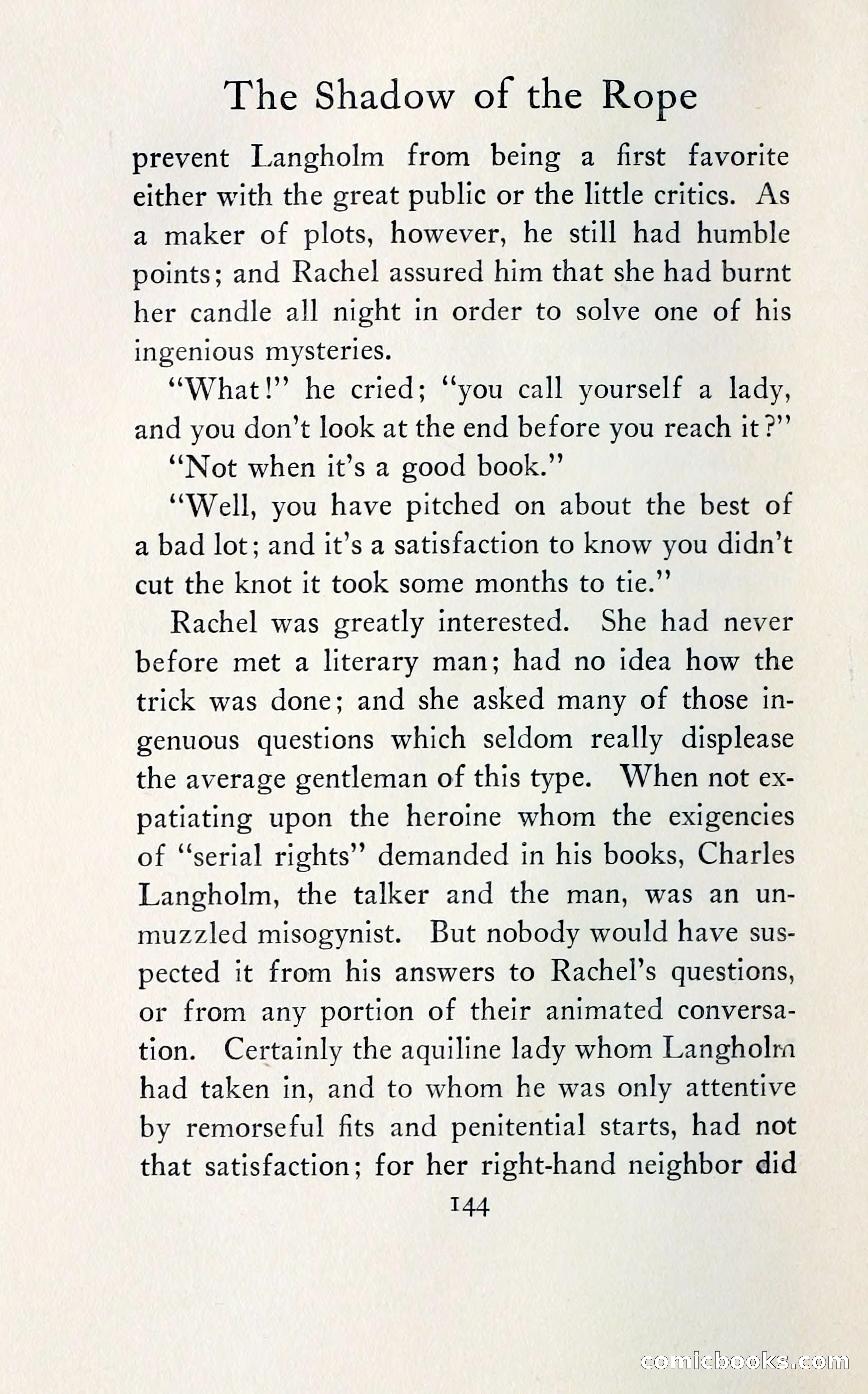 The Shadow of the Rope — page 165 of 394