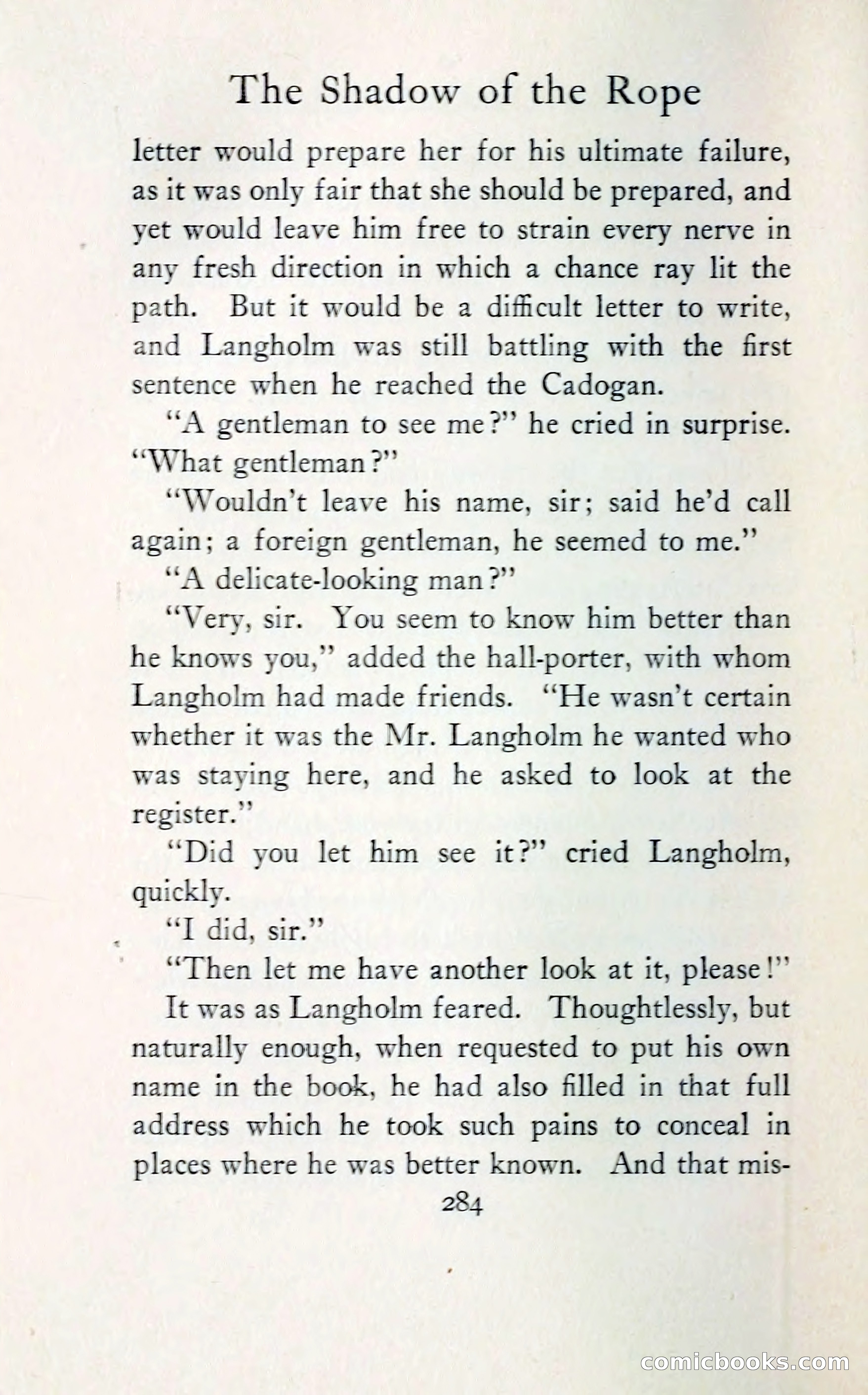 The Shadow of the Rope — page 309 of 394