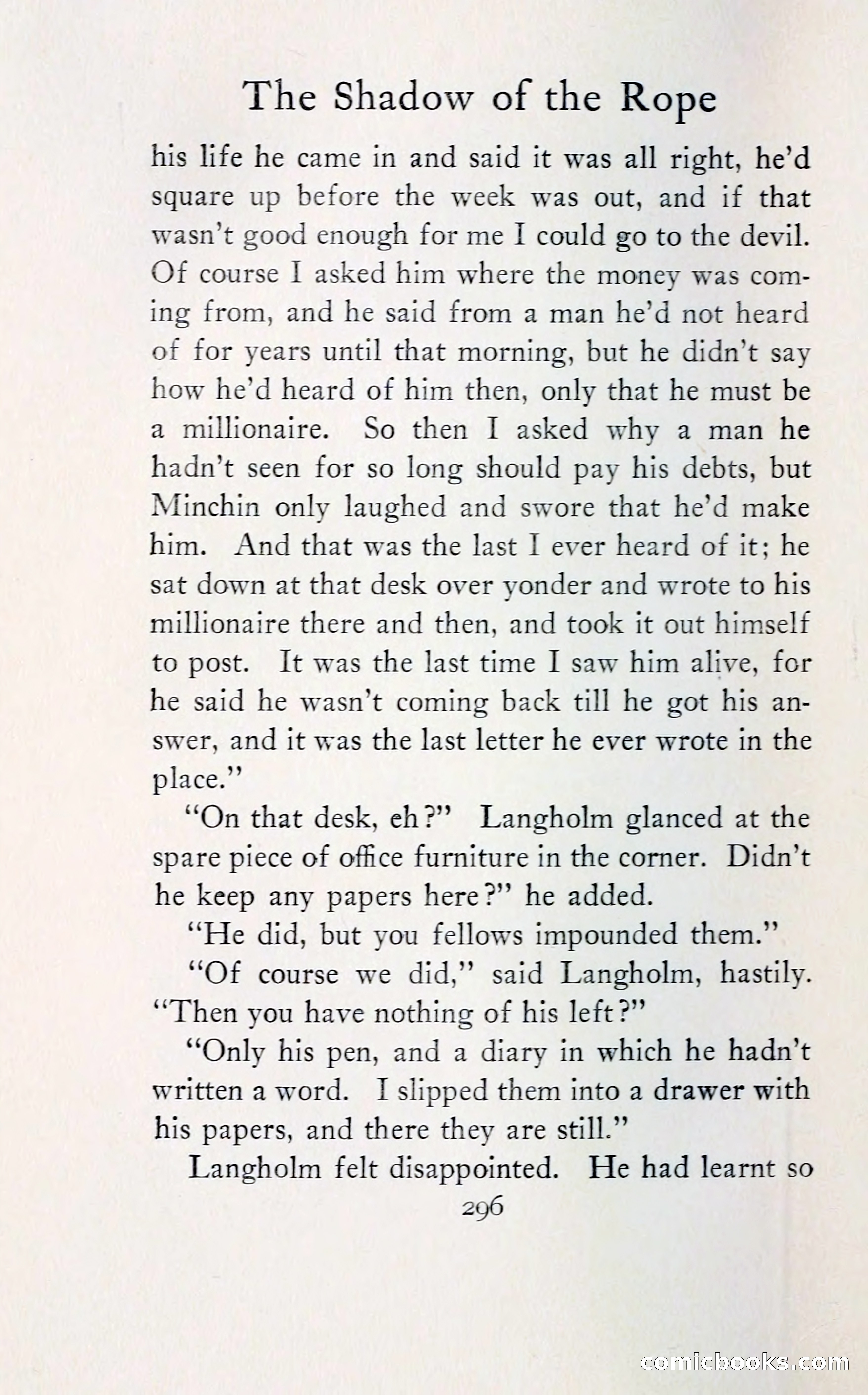 The Shadow of the Rope — page 321 of 394