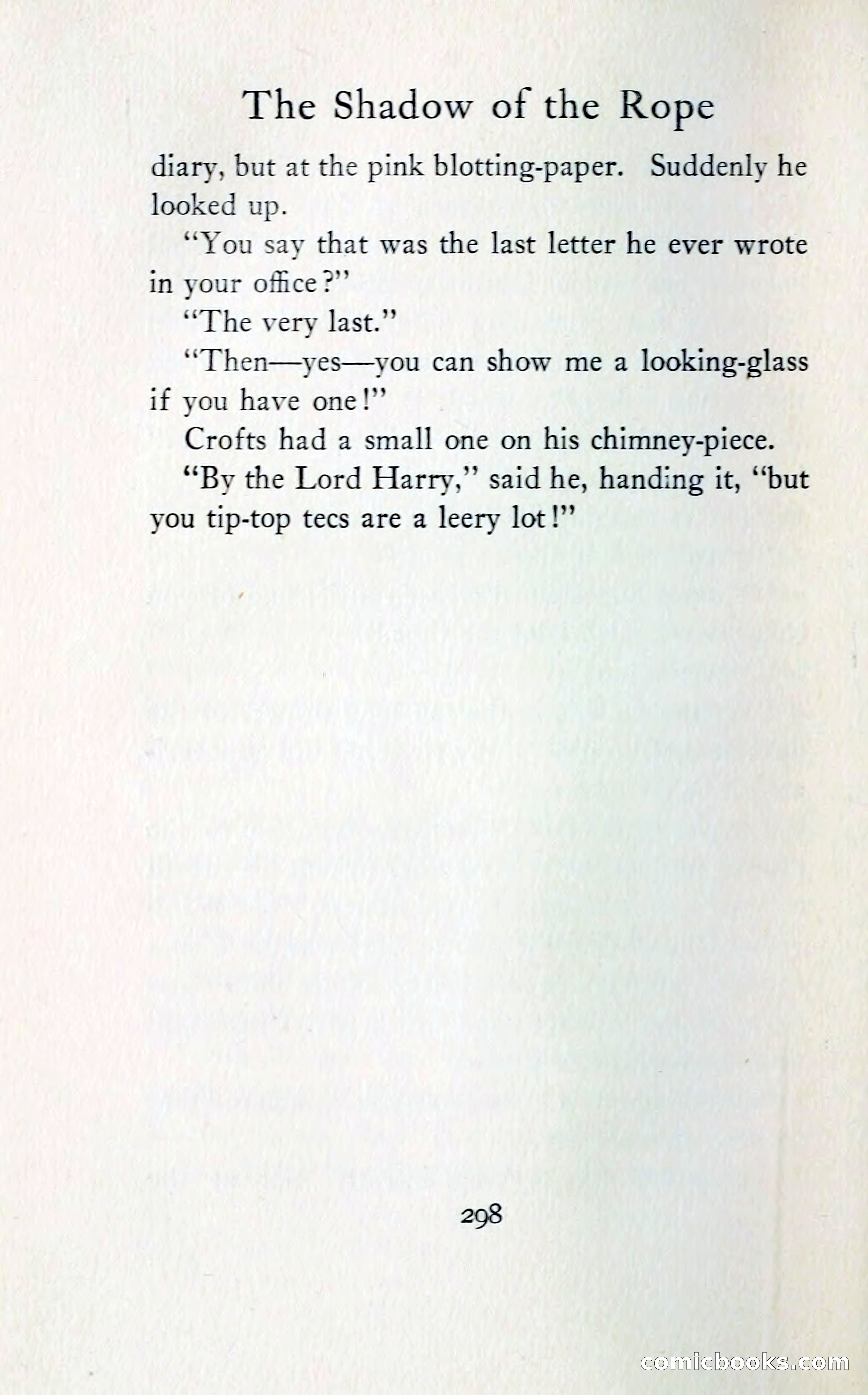 The Shadow of the Rope — page 323 of 394