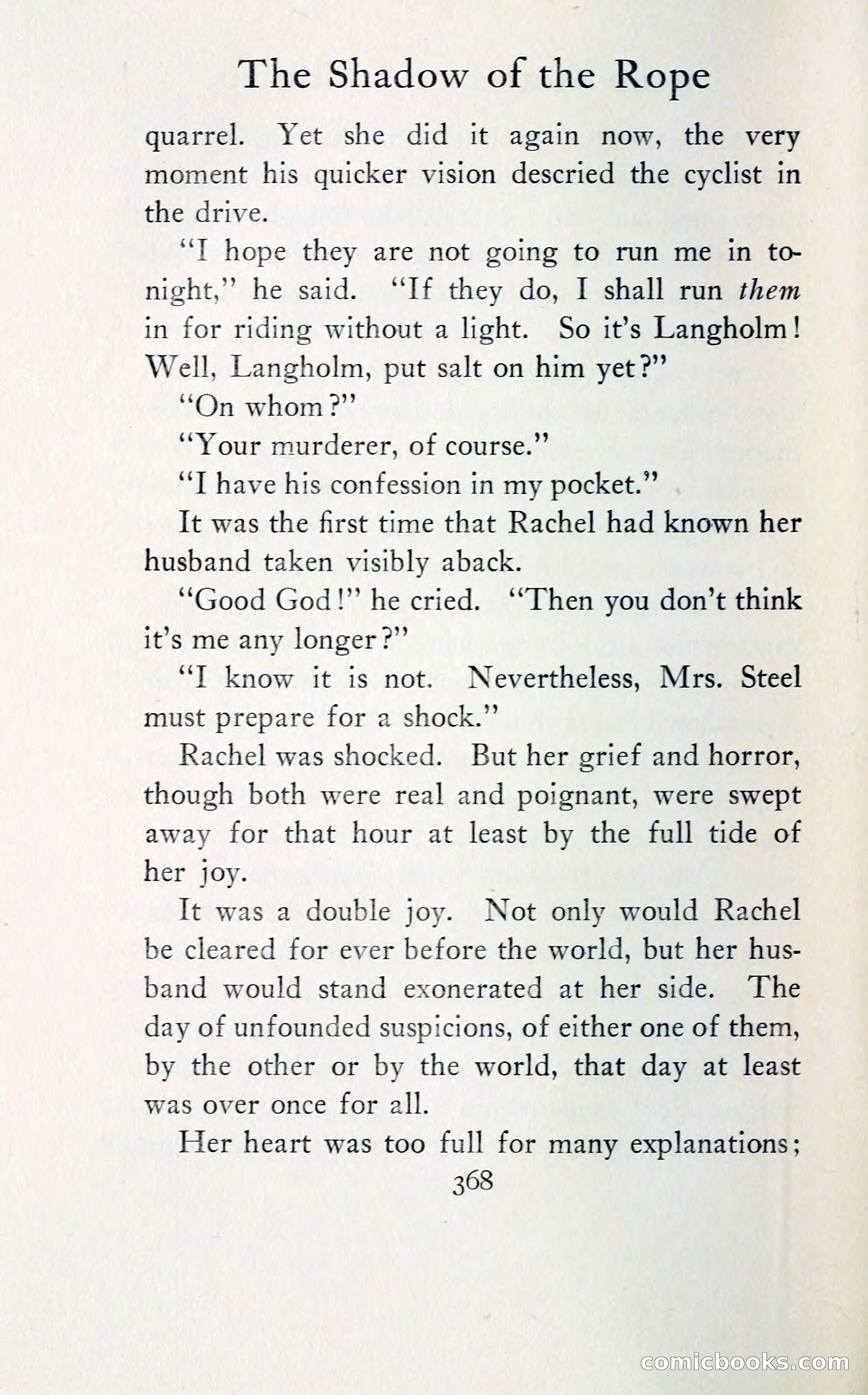 The Shadow of the Rope — page 395 of 394