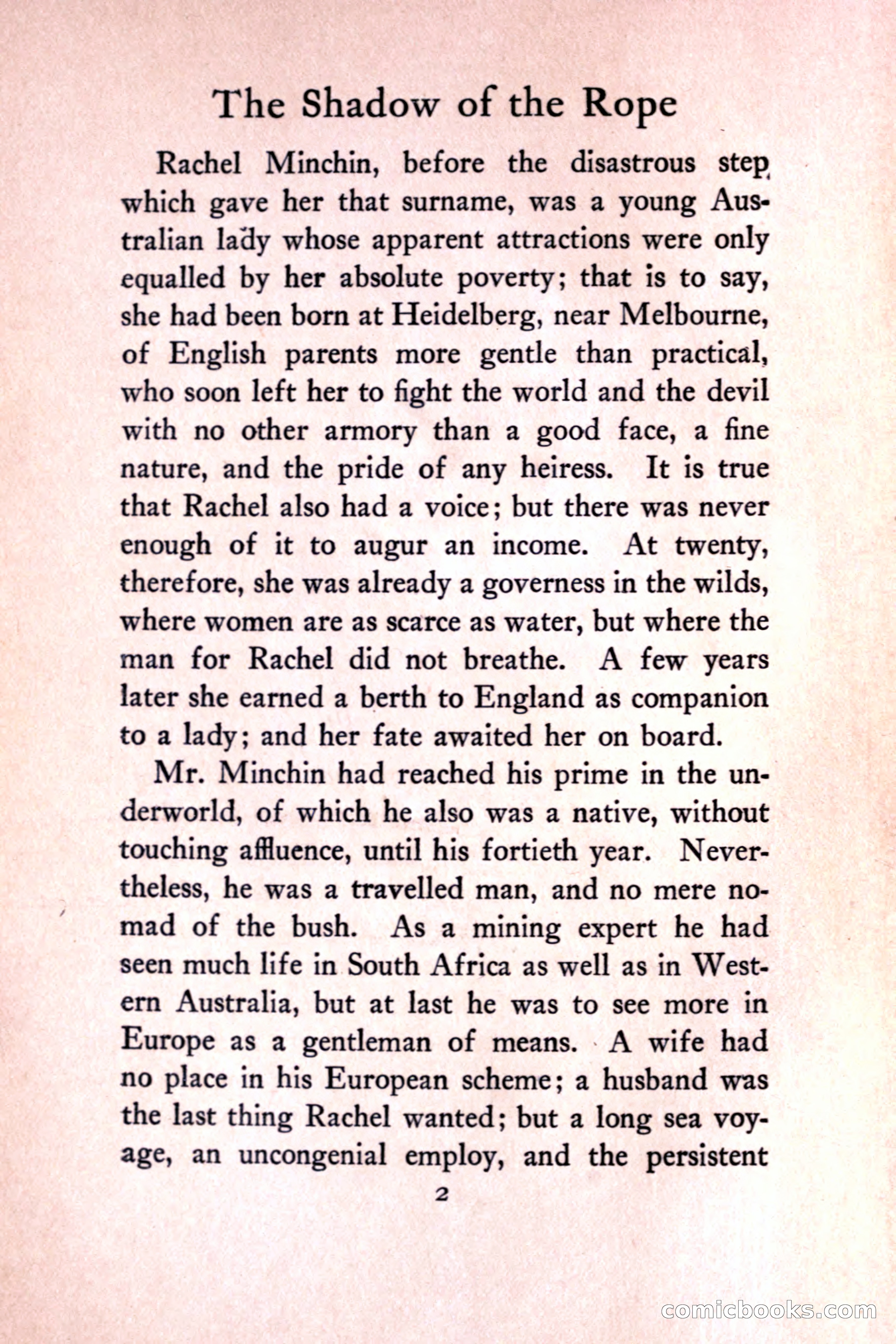 The Shadow of the Rope — page 20 of 395