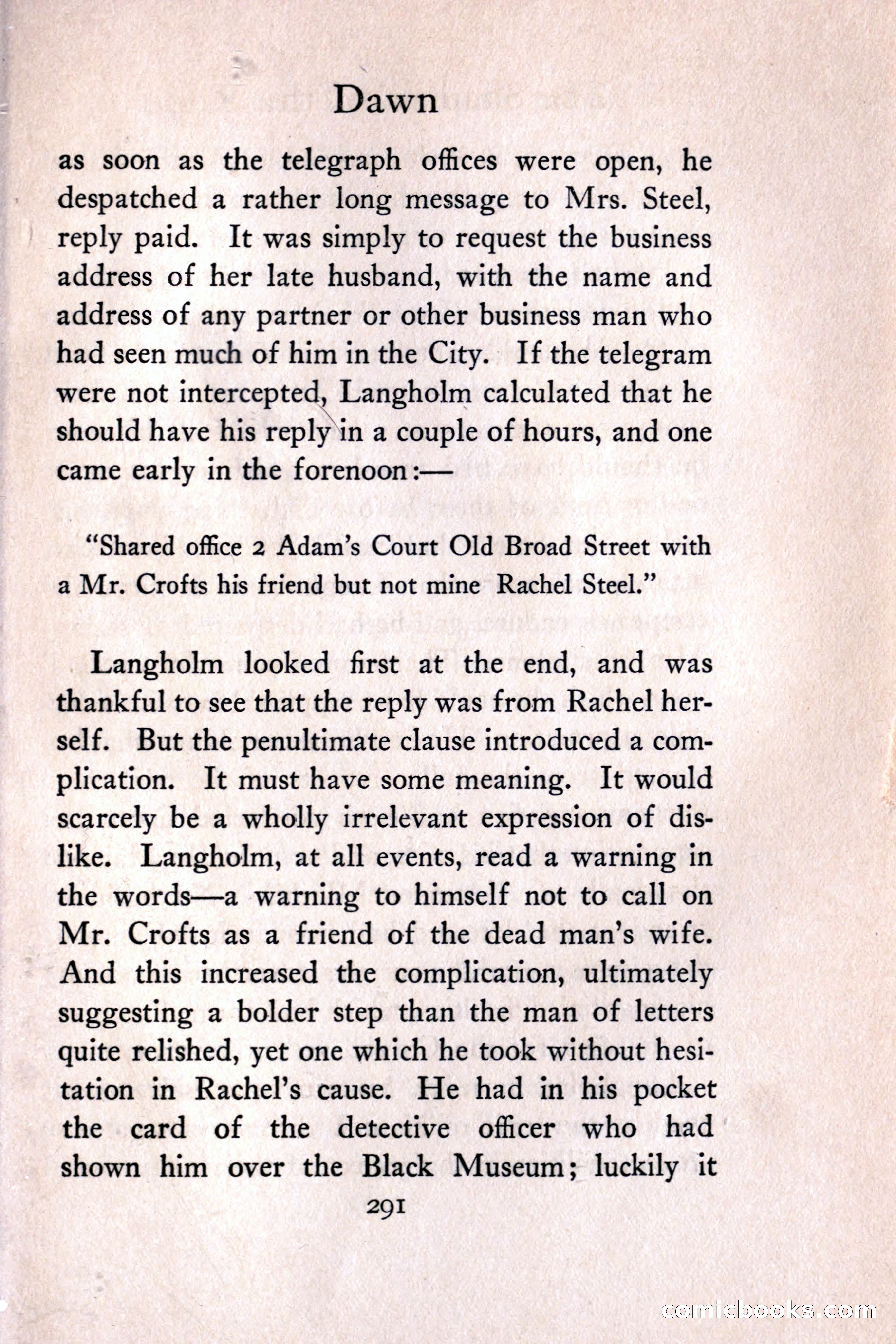 The Shadow of the Rope — page 311 of 395