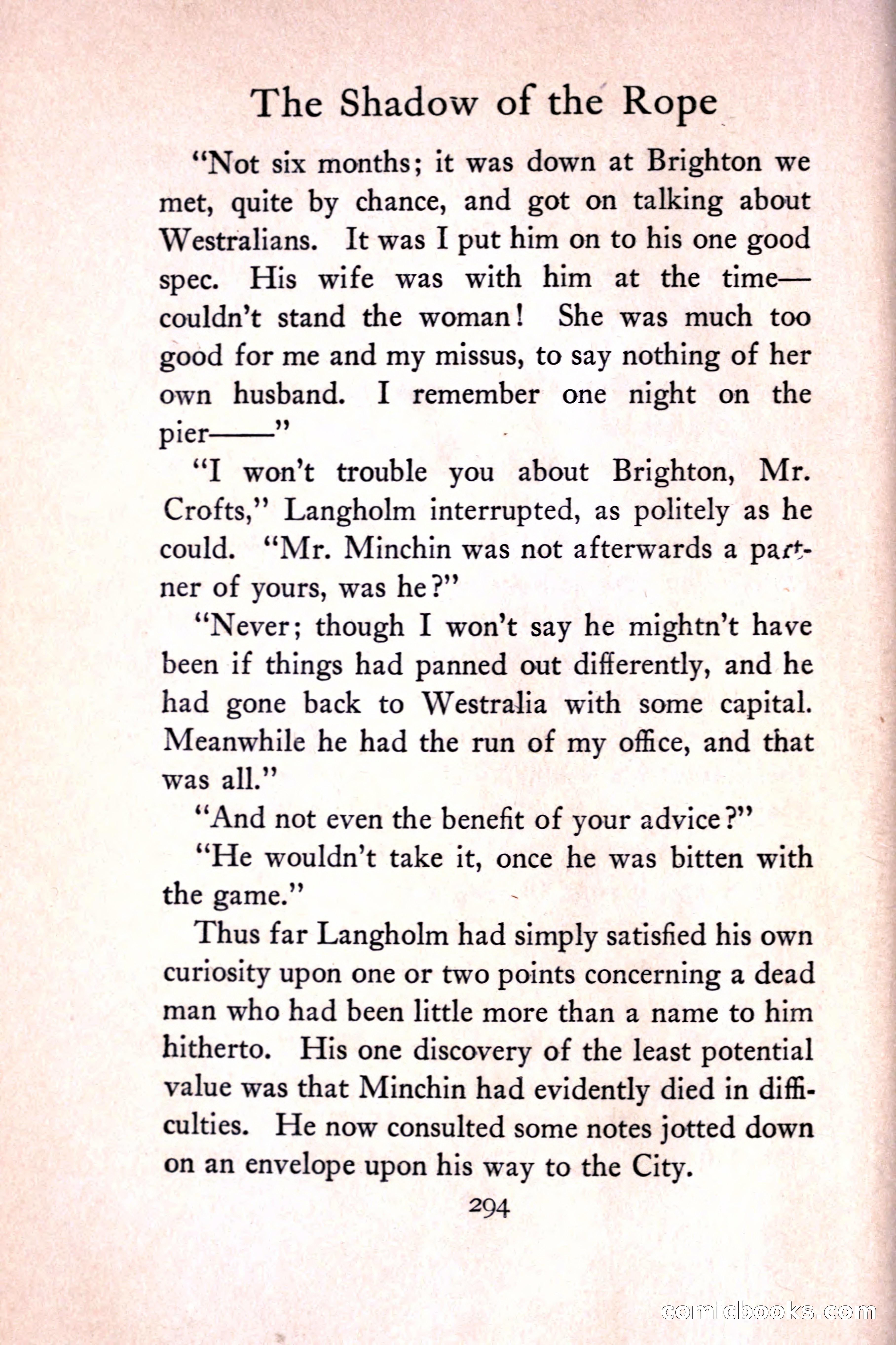 The Shadow of the Rope — page 314 of 395