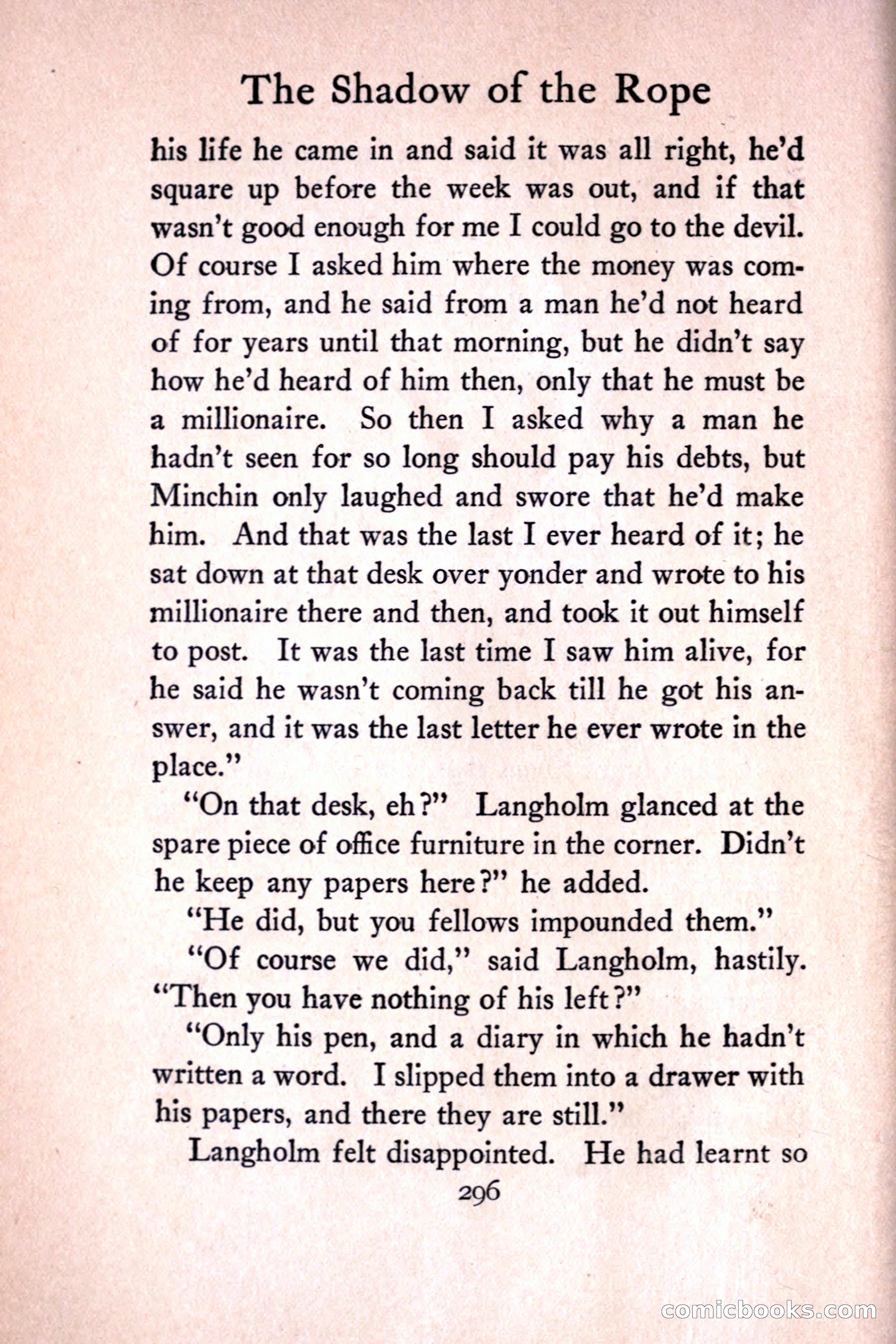 The Shadow of the Rope — page 316 of 395