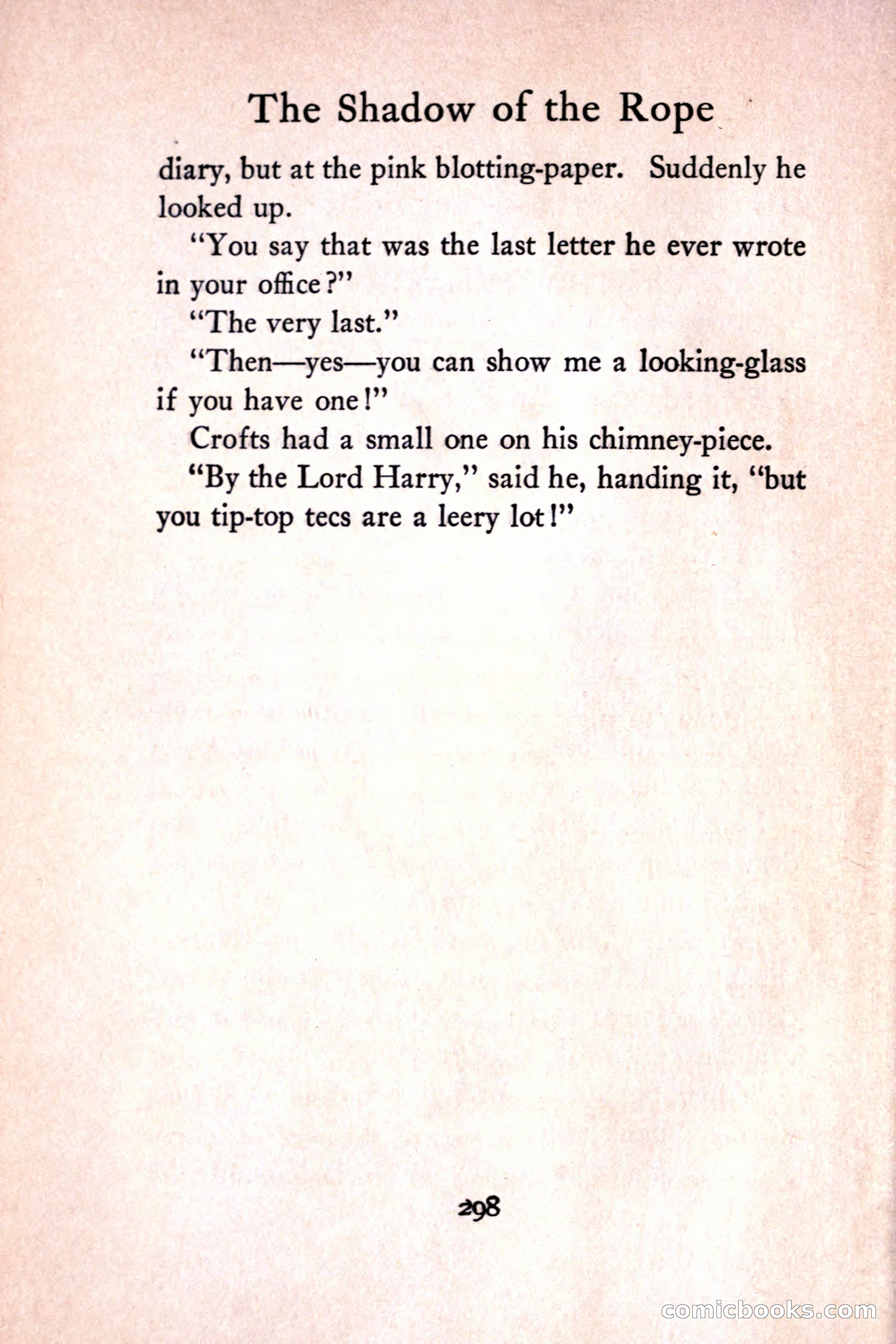 The Shadow of the Rope — page 318 of 395