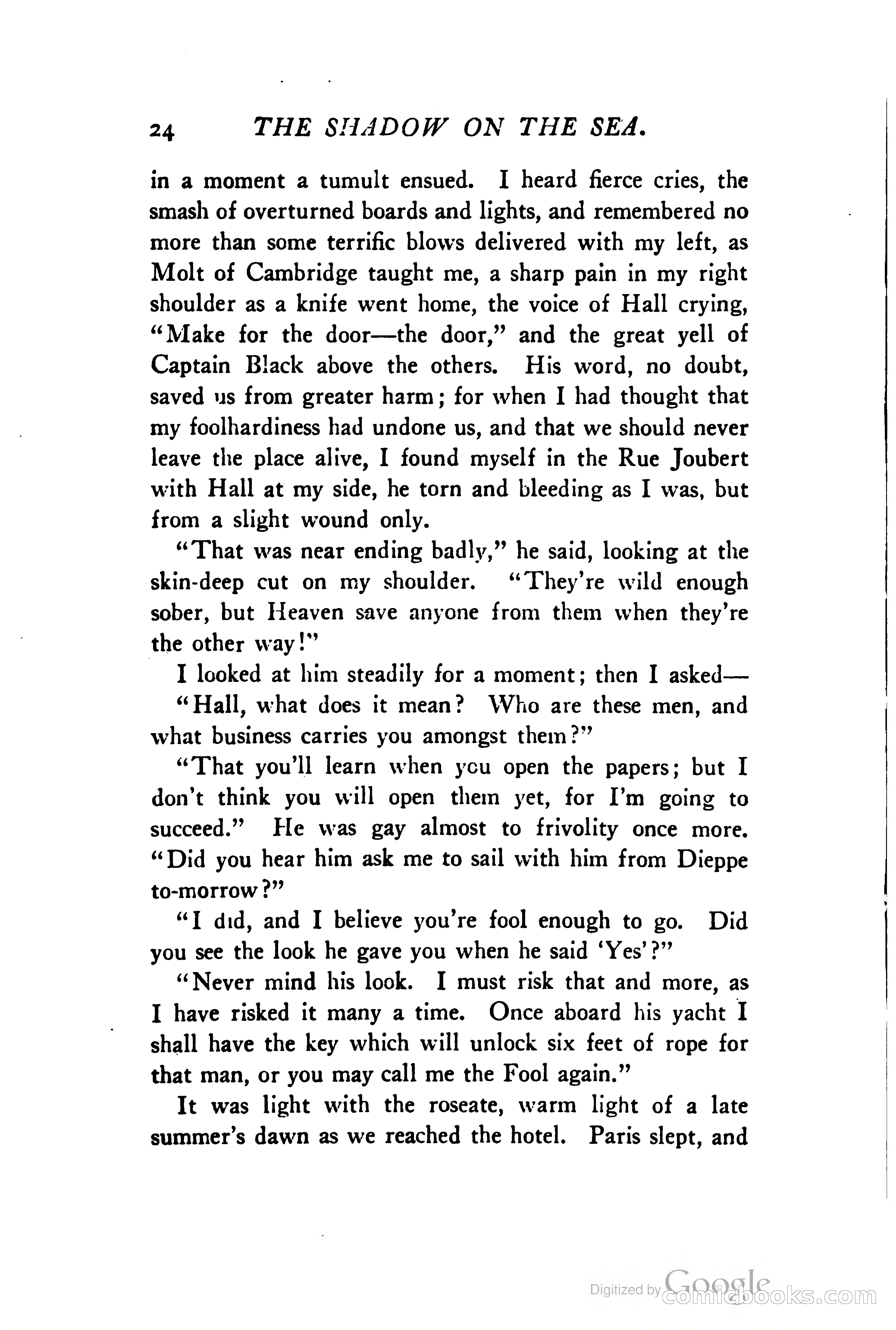The Shadow on the Sea — page 33 of 308