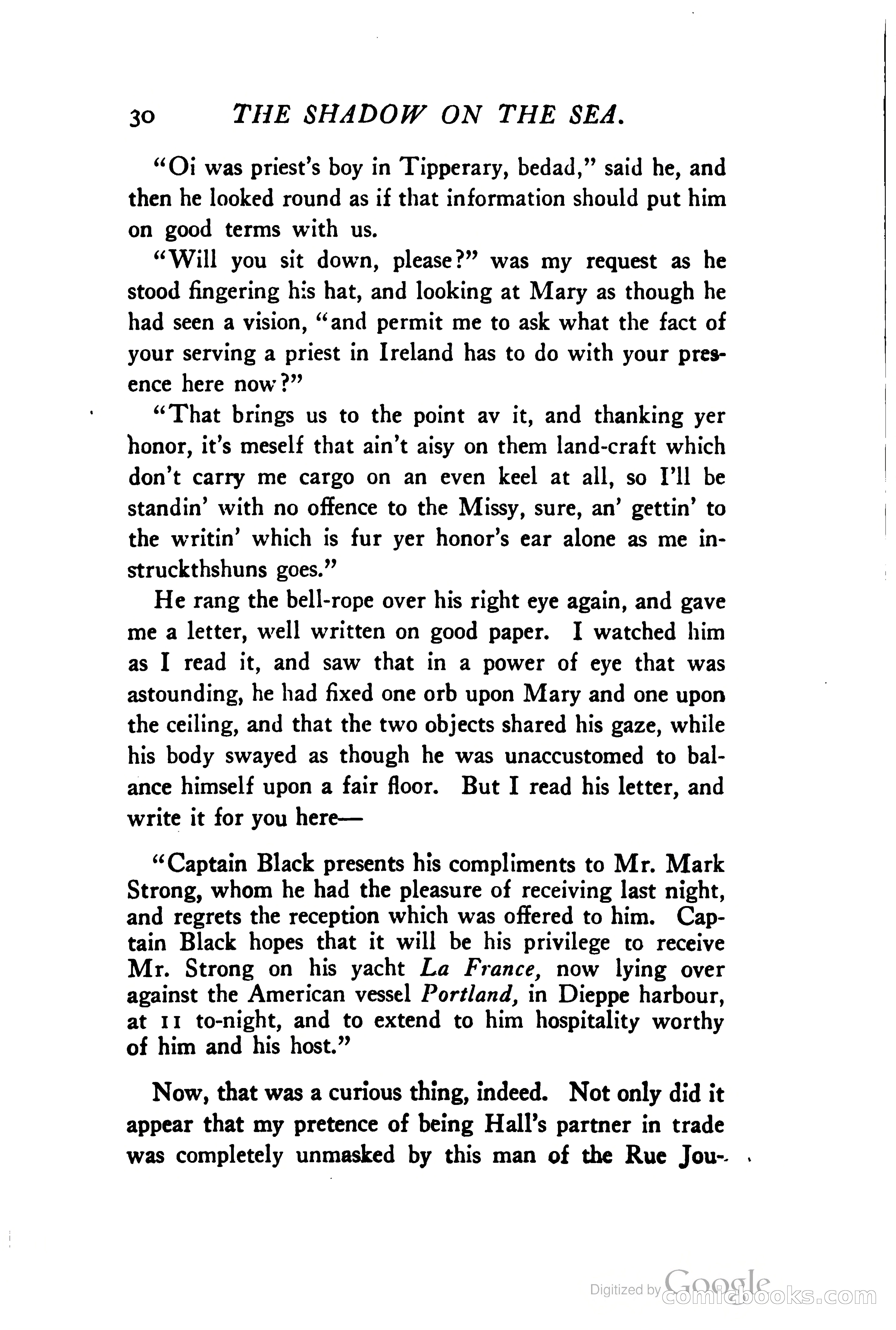 The Shadow on the Sea — page 39 of 308