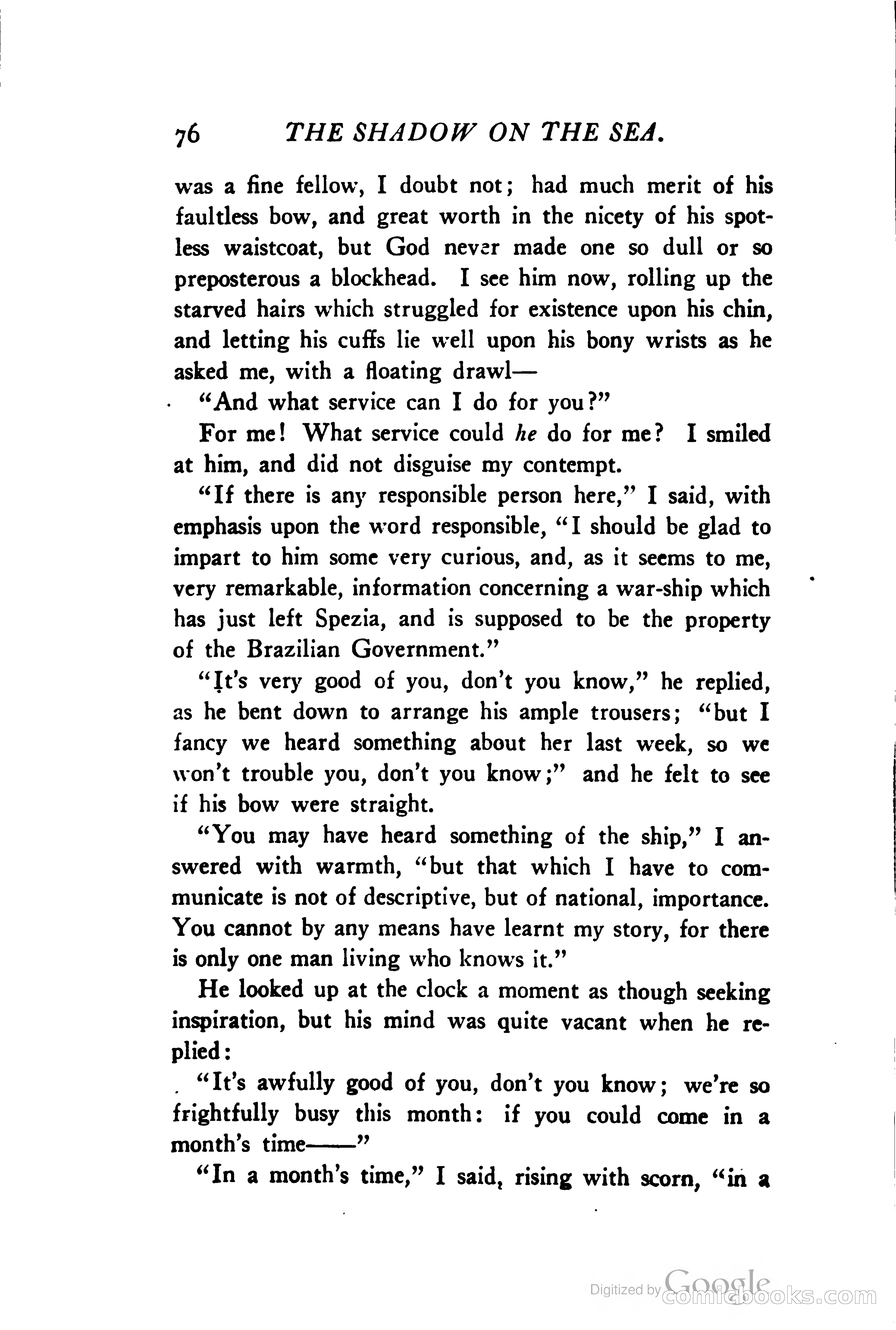 The Shadow on the Sea — page 85 of 308